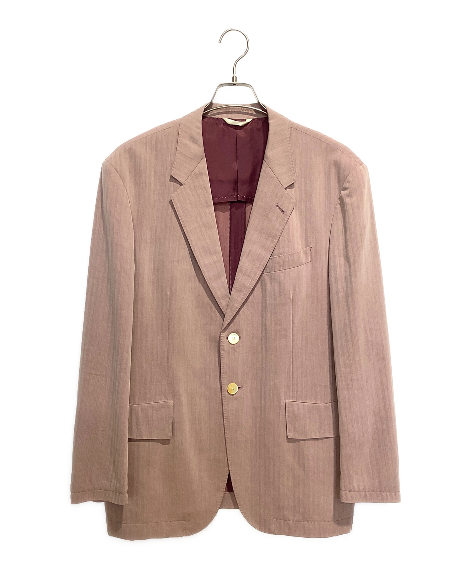 名作 Paul Smith 14aw ピンク セットアップ ポールスミス スーツ セットアップ ピンク 希少色 サイズL 【公式通販】