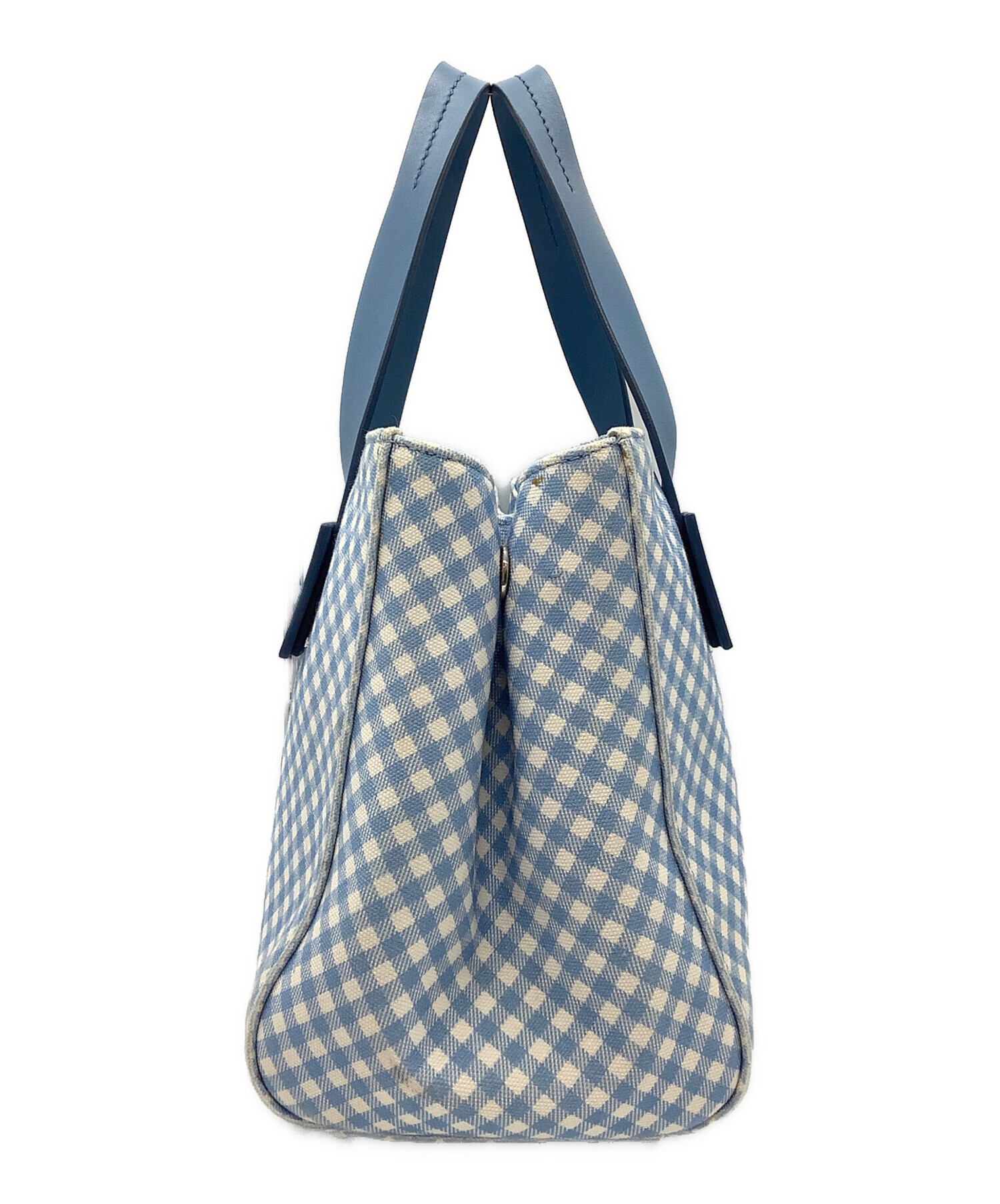 中古・古着通販】MIU MIU (ミュウミュウ) カナパ ハンドバッグ 中古・古着通販】MIU MIU (ミュウミュウ) カナパ ハンドバッグ