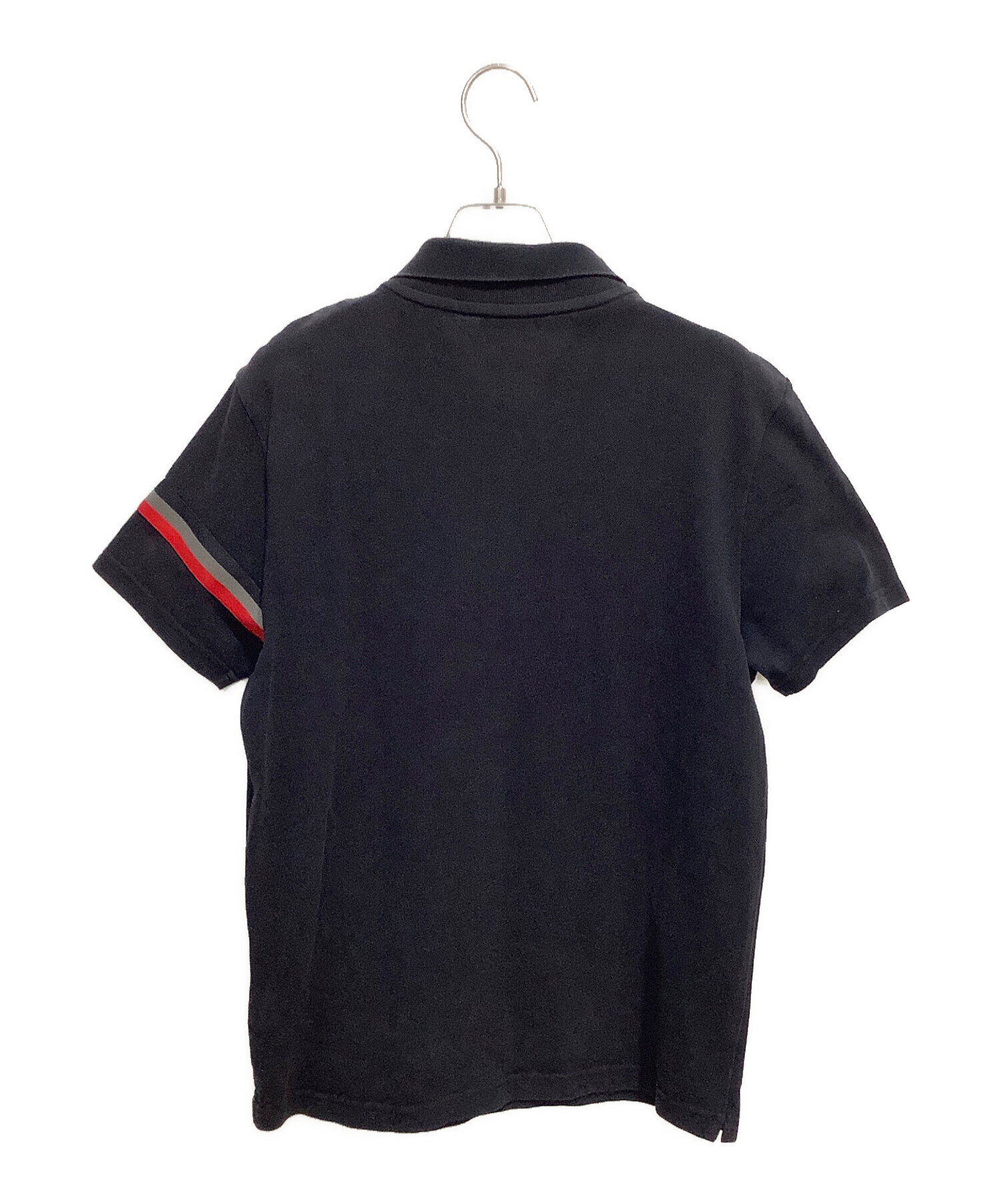中古・古着通販】MONCLER (モンクレール) ポロシャツ ネイビー サイズ 中古・古着通販】MONCLER (モンクレール) ポロシャツ ネイビー サイズ