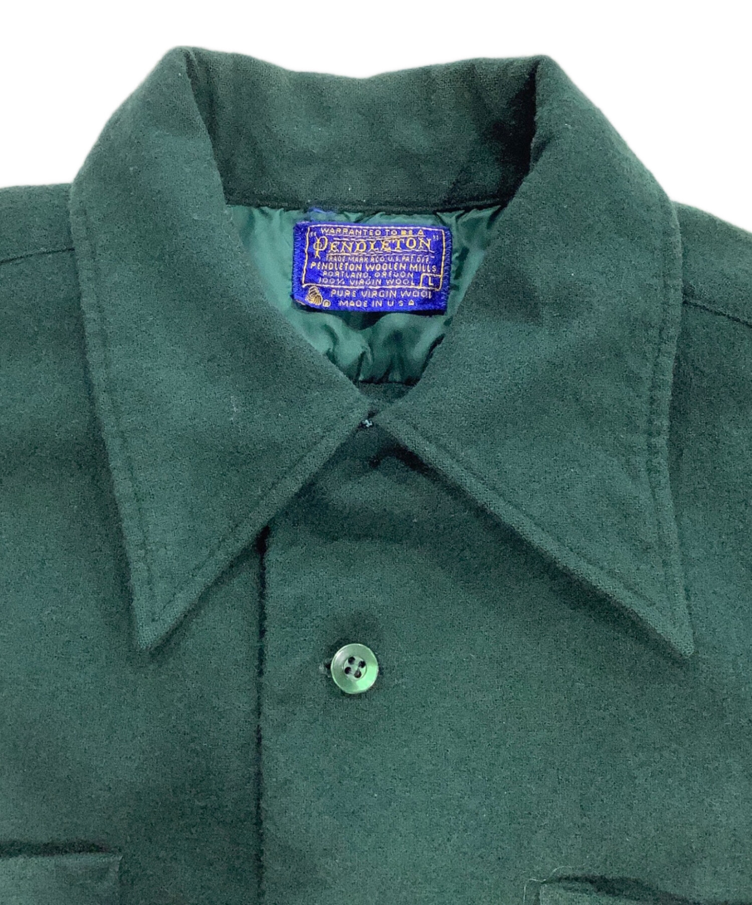 中古・古着通販】PENDLETON (ペンドルトン) 70s ボードシャツ 無地