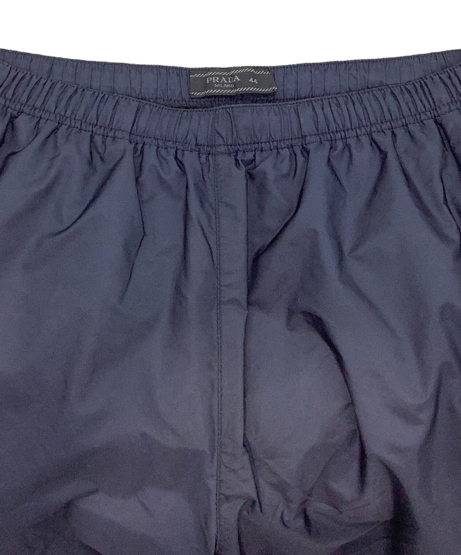 中古・古着通販】PRADA (プラダ) ナイロン ハーフパンツ ネイビー