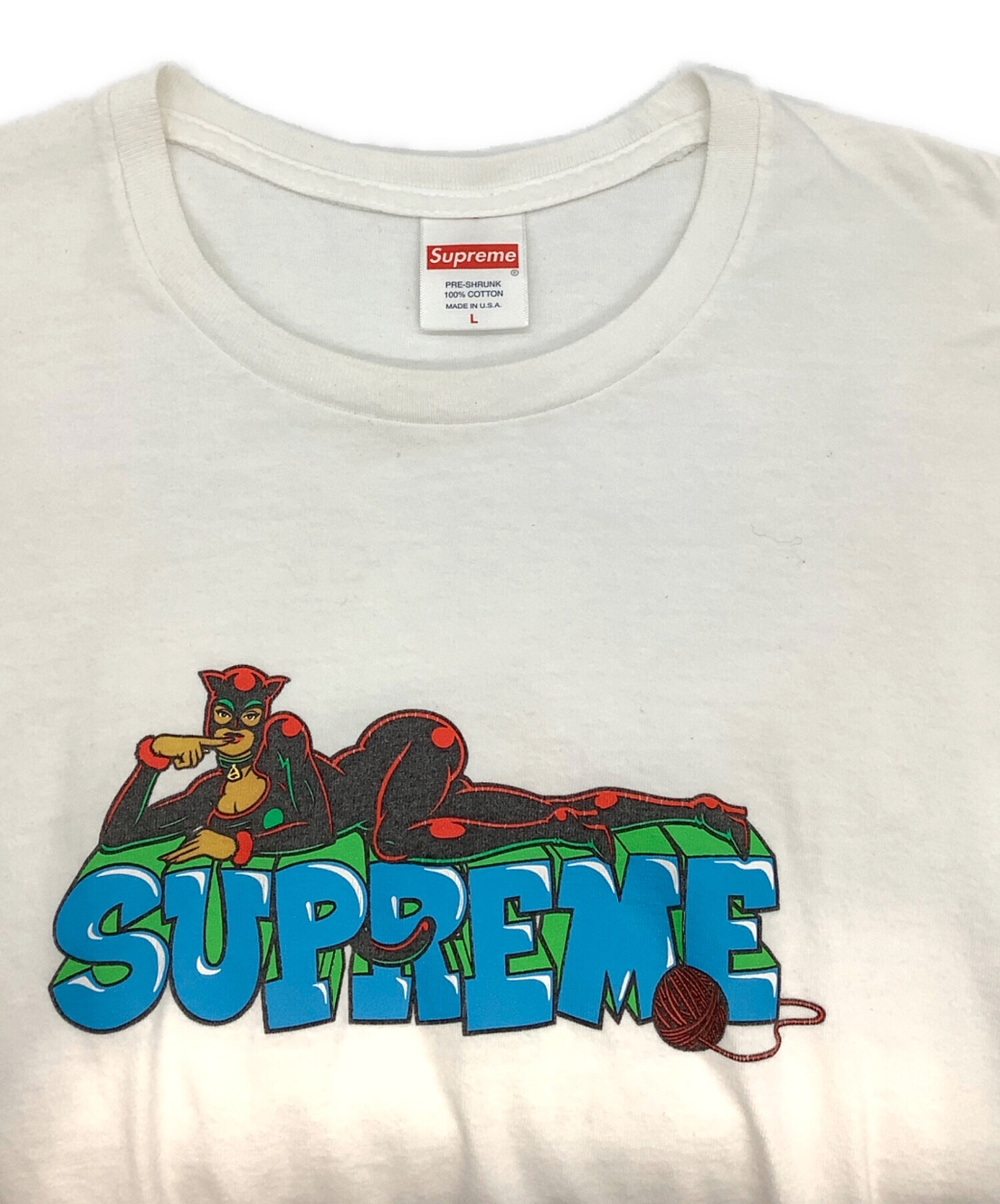 supreme シュプリーム 13SS Cat Woman tee L 中古・古着通販】Supreme (シュプリーム) 2022AW Catwoman Tee