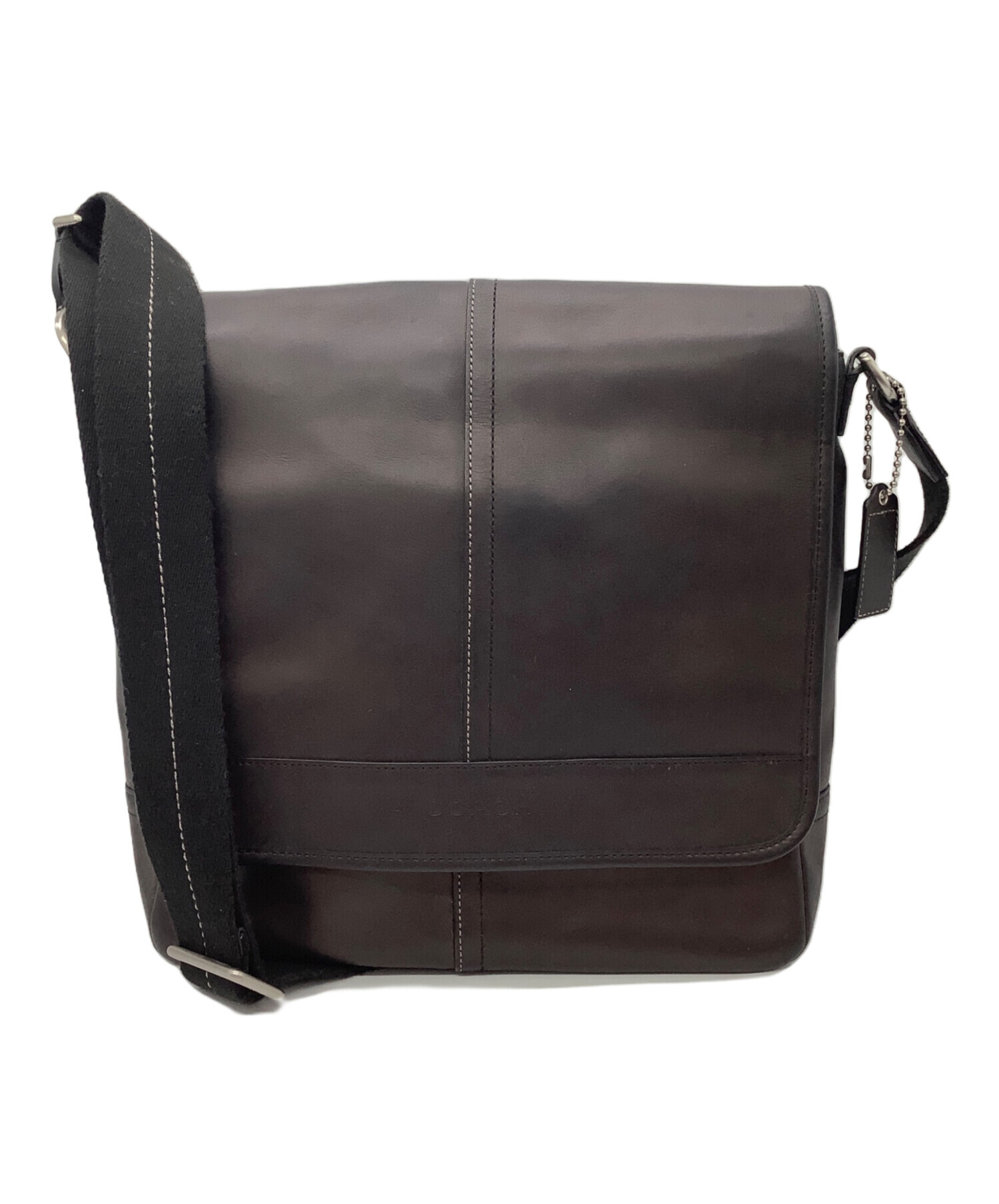 COACH コーチダークブラウン ショルダーバッグ 【公式通販】 COACH