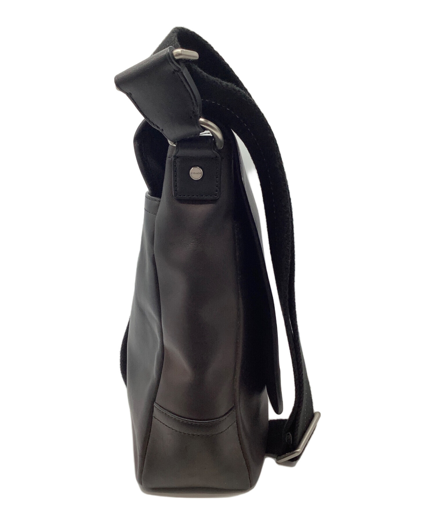 中古・古着通販】COACH (コーチ) ショルダーバッグ ダークブラウン 