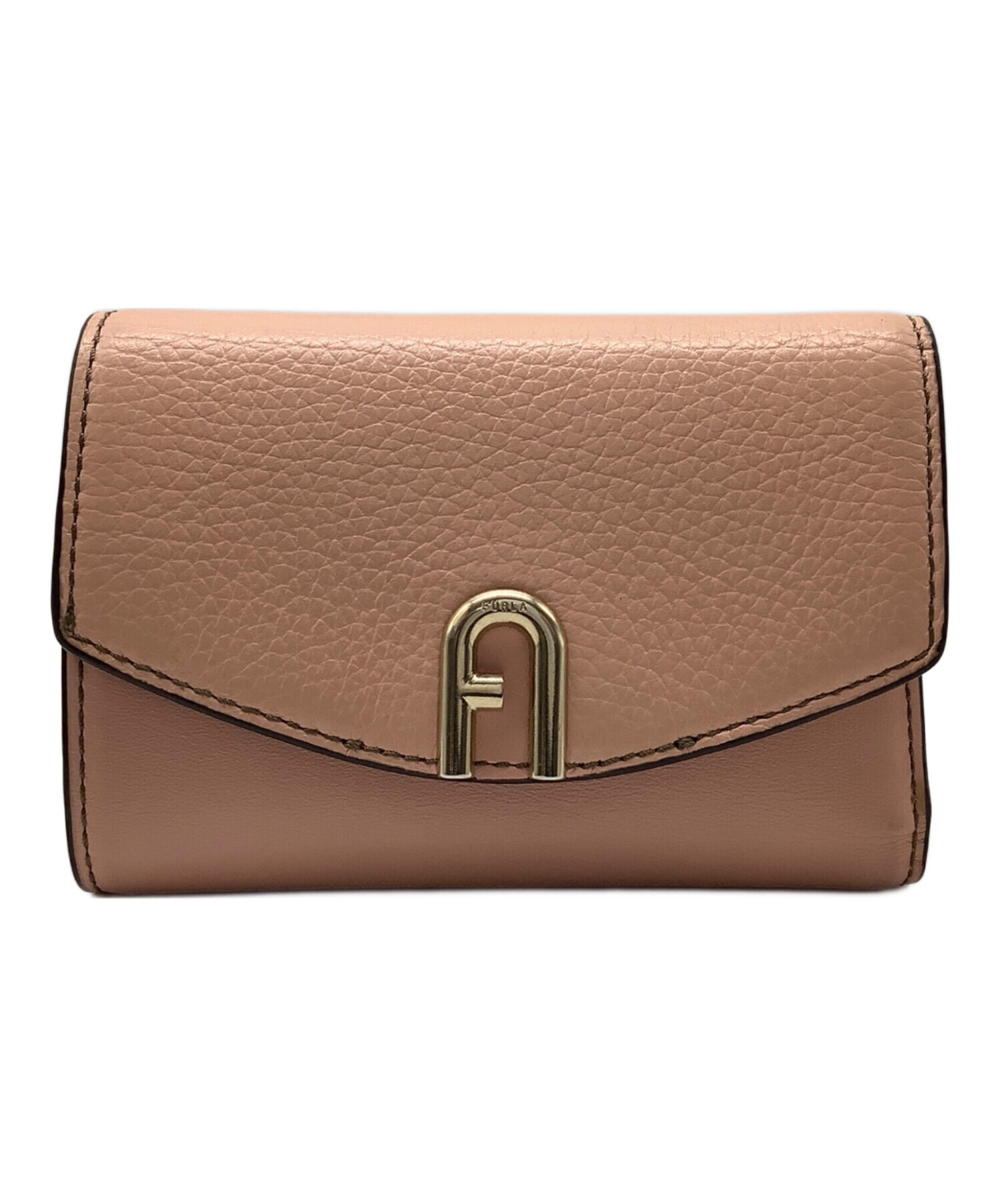 中古・古着通販】FURLA (フルラ) 3つ折り財布 ピンク｜ブランド・古着