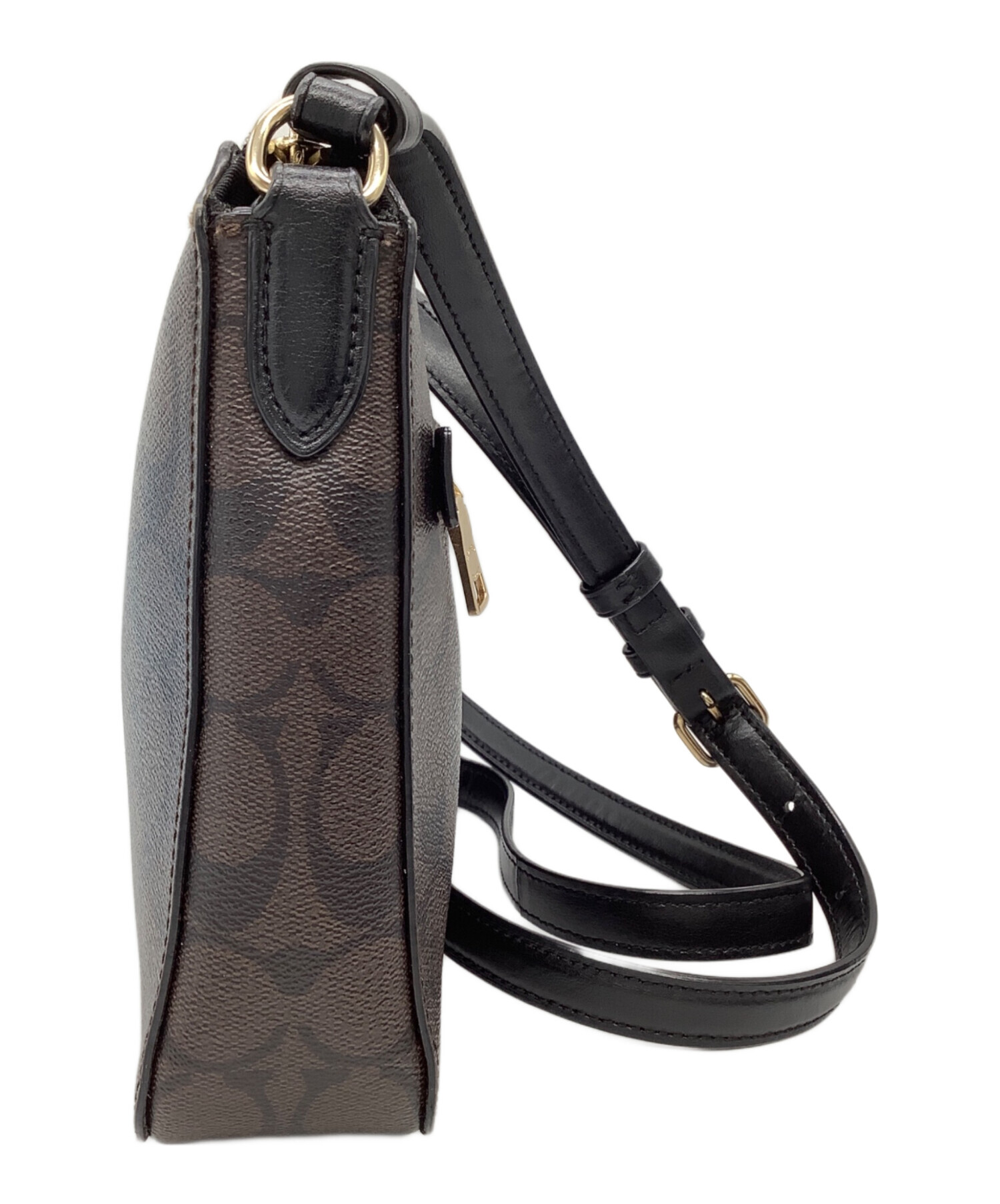 COACHのショルダーバック 中古・古着通販】COACH (コーチ) ショルダーバッグ ダークブラウン