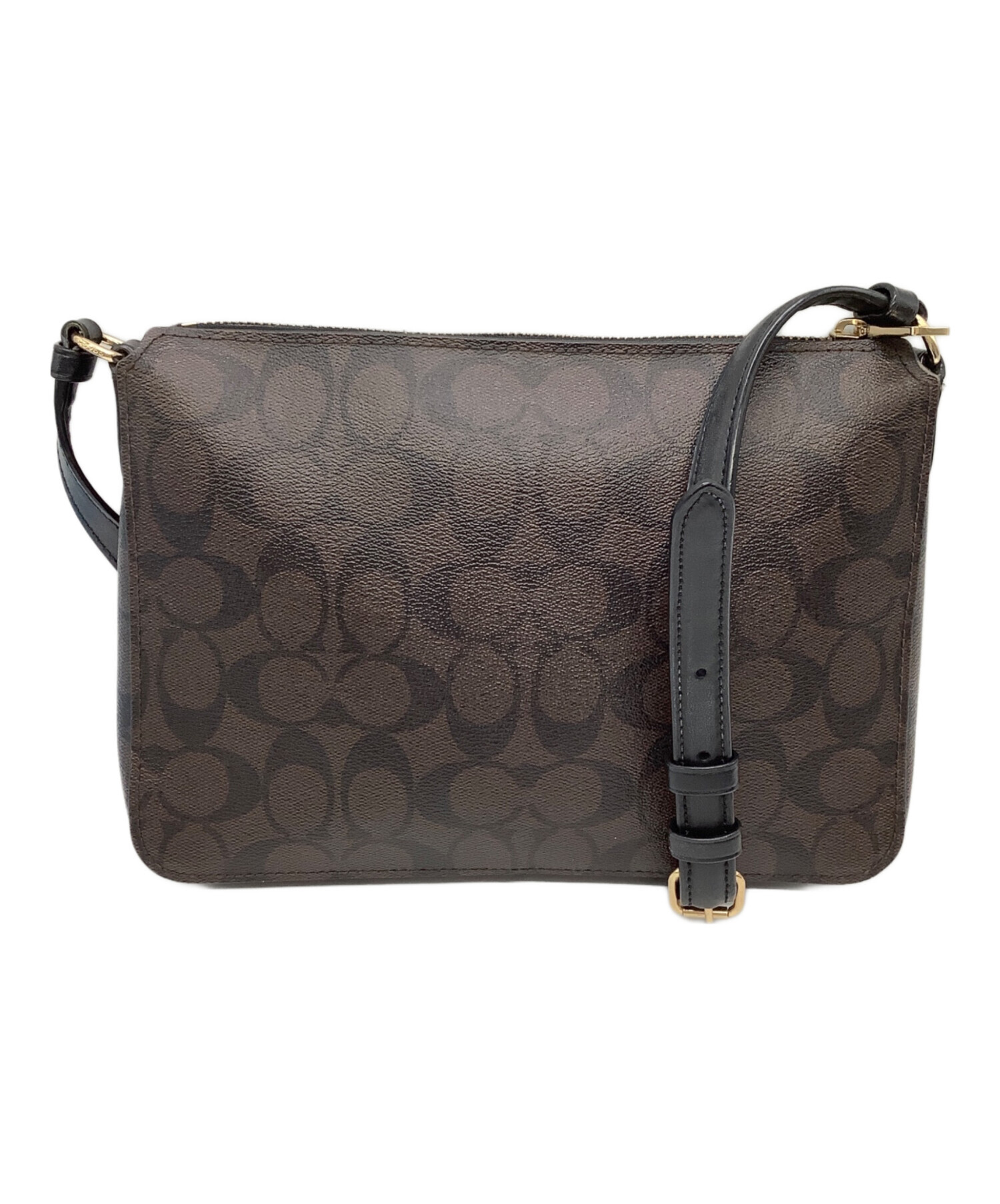 coach ショルダーバッグ 美品 コーチ COACH 1011 ショルダーバッグ LTH SML TWN BCKT IM レディース