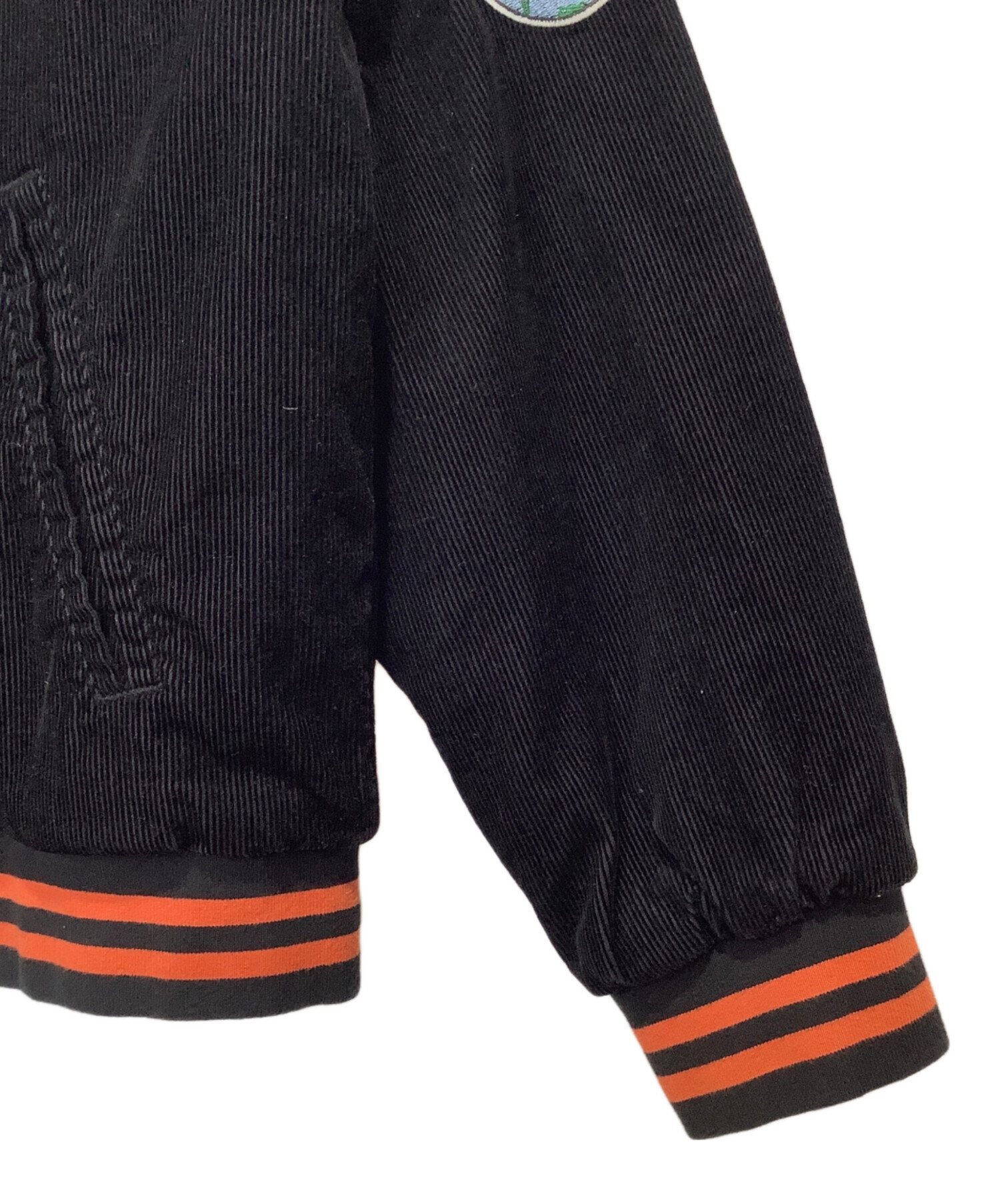 中古・古着通販】CarHartt (カーハート) Letterman Jacket ブラック