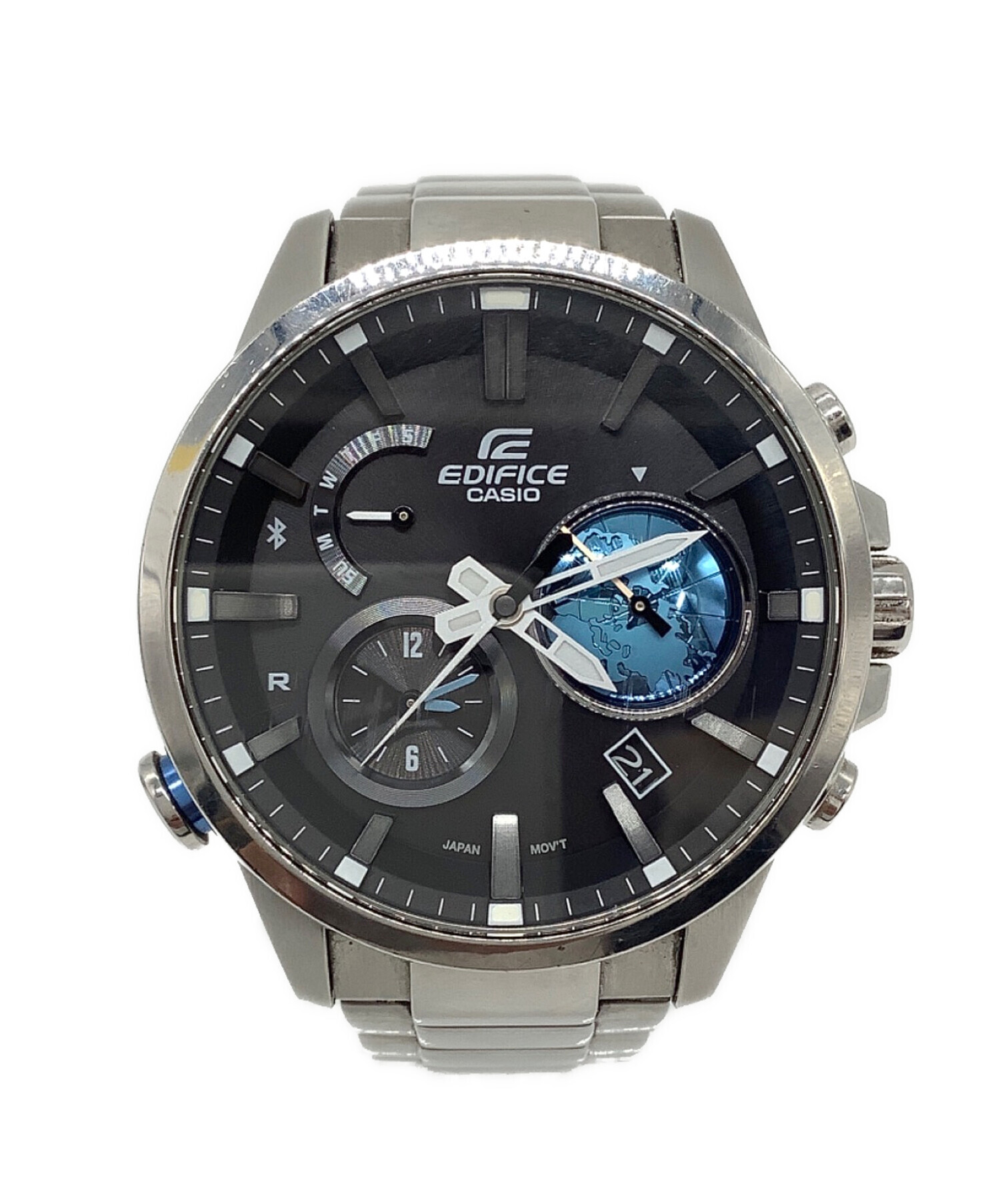 中古・古着通販】CASIO (カシオ) エディフィス 腕時計 ブラック 