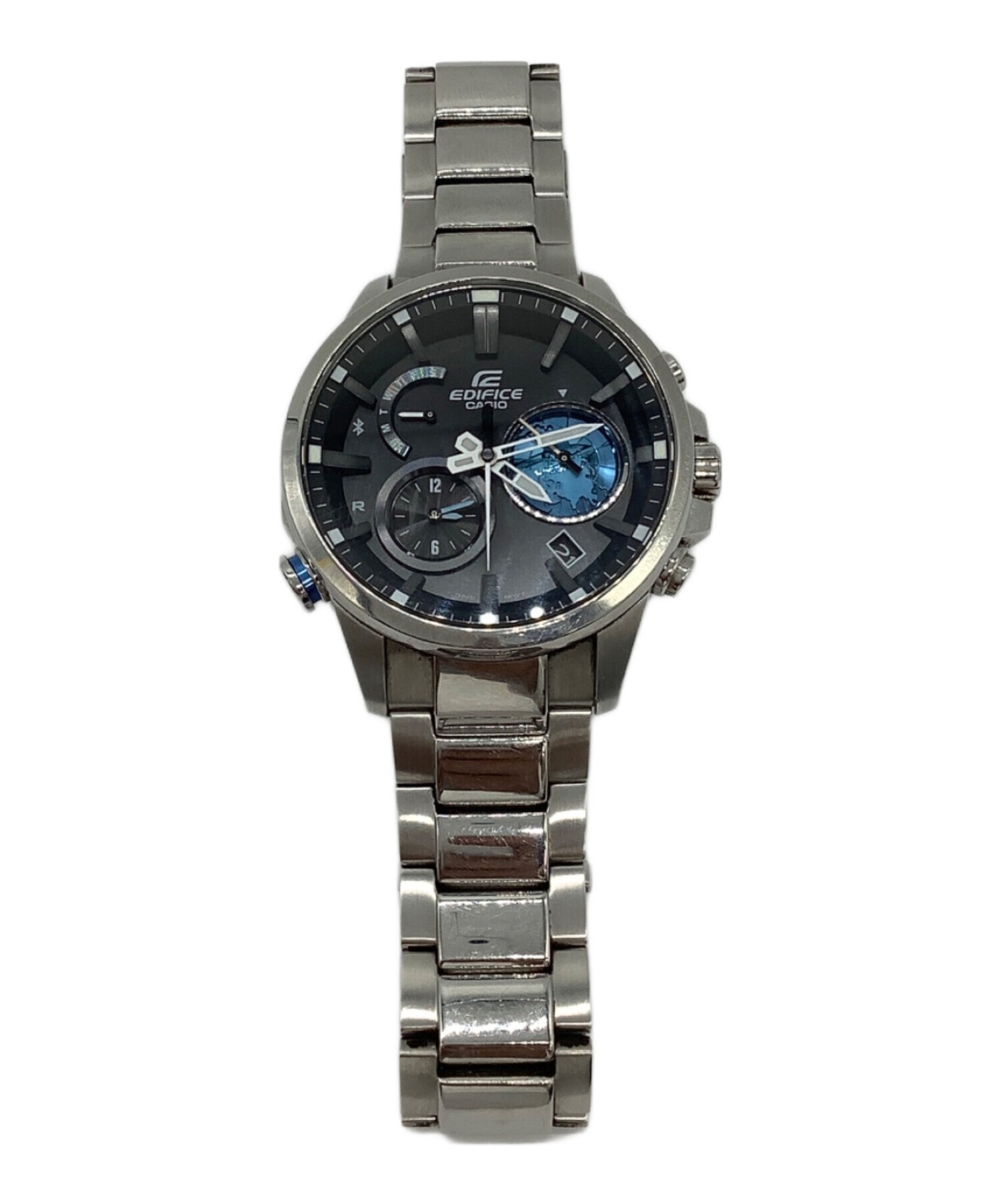 中古・古着通販】CASIO (カシオ) エディフィス 腕時計 ブラック