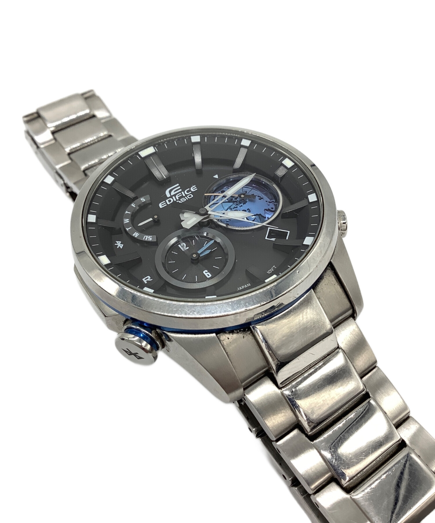 中古・古着通販】CASIO (カシオ) エディフィス 腕時計 ブラック