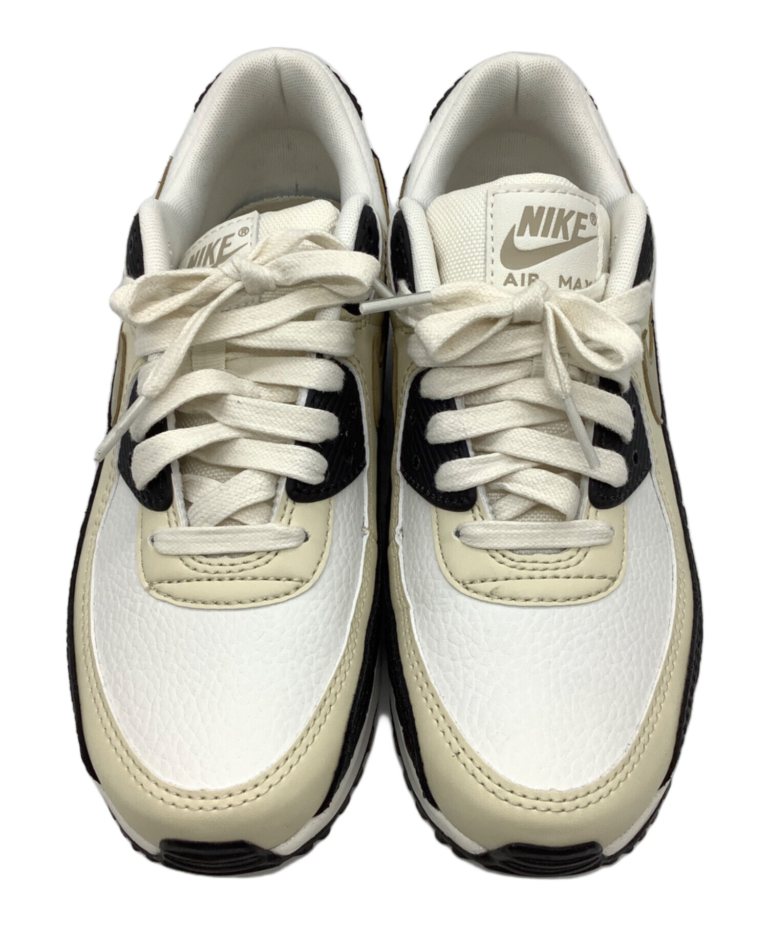 NIKE ナイキ スニーカー 28cm 白x黒xベージュ等 【古着】【中古】 中古・古着通販】NIKE (ナイキ) ハイテクスニーカー ベージュ×ホワイト