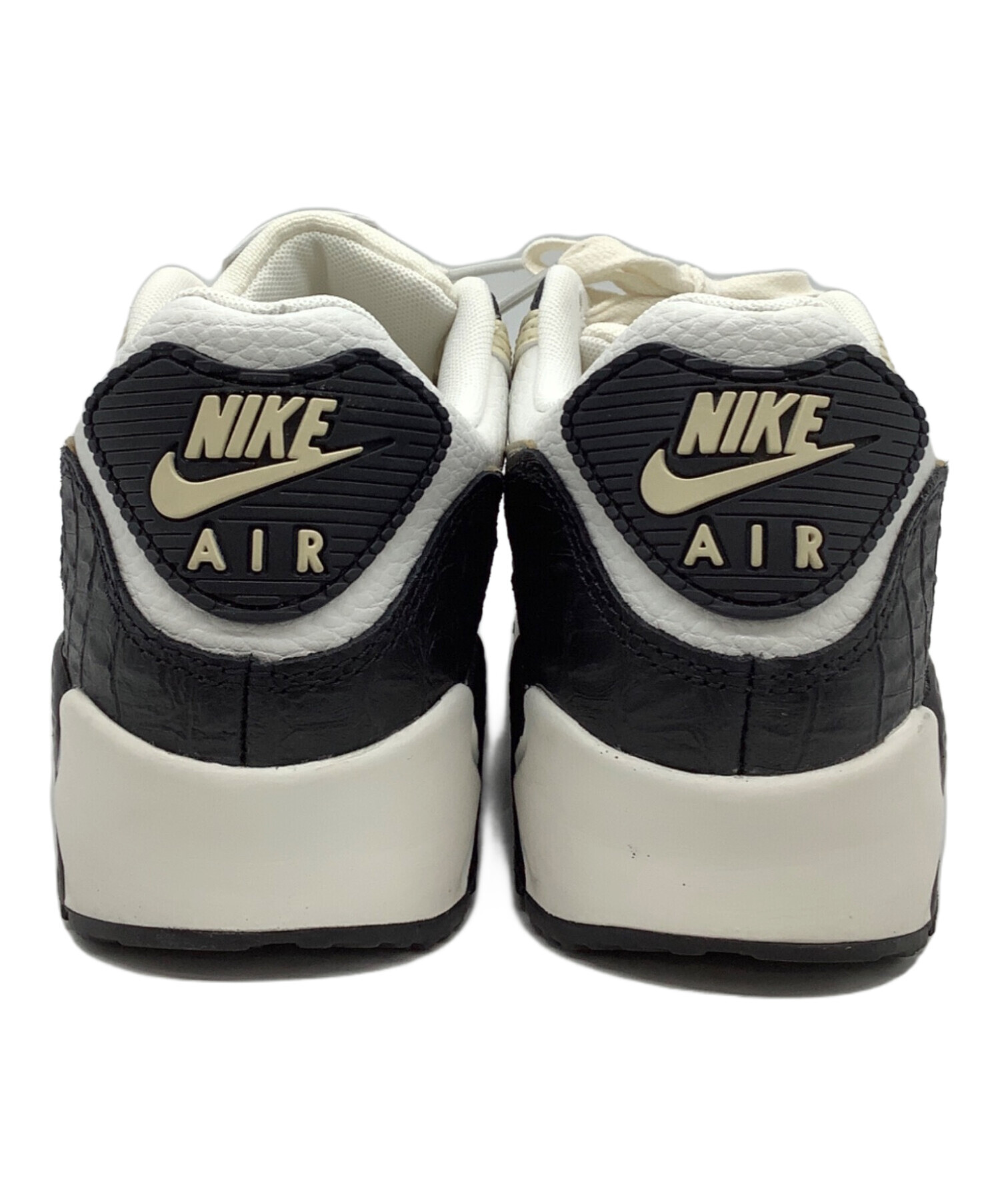 中古・古着通販】NIKE (ナイキ) ハイテクスニーカー ベージュ×ホワイト