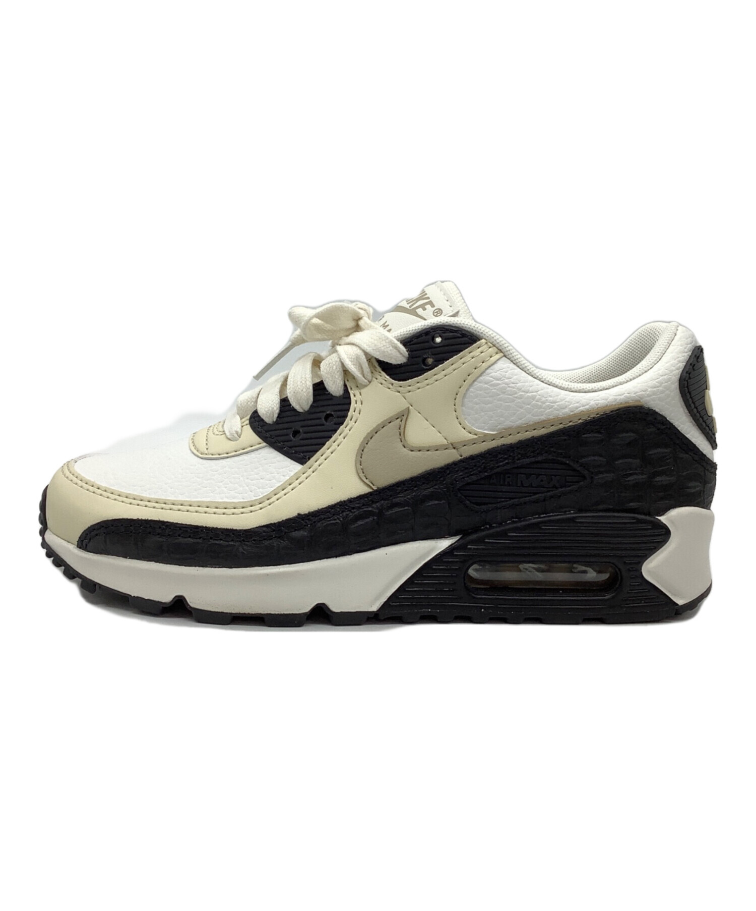 NIKE ナイキ スニーカー 28cm 白x黒xベージュ等 【古着】【中古】 中古・古着通販】NIKE (ナイキ) ハイテクスニーカー ベージュ×ホワイト