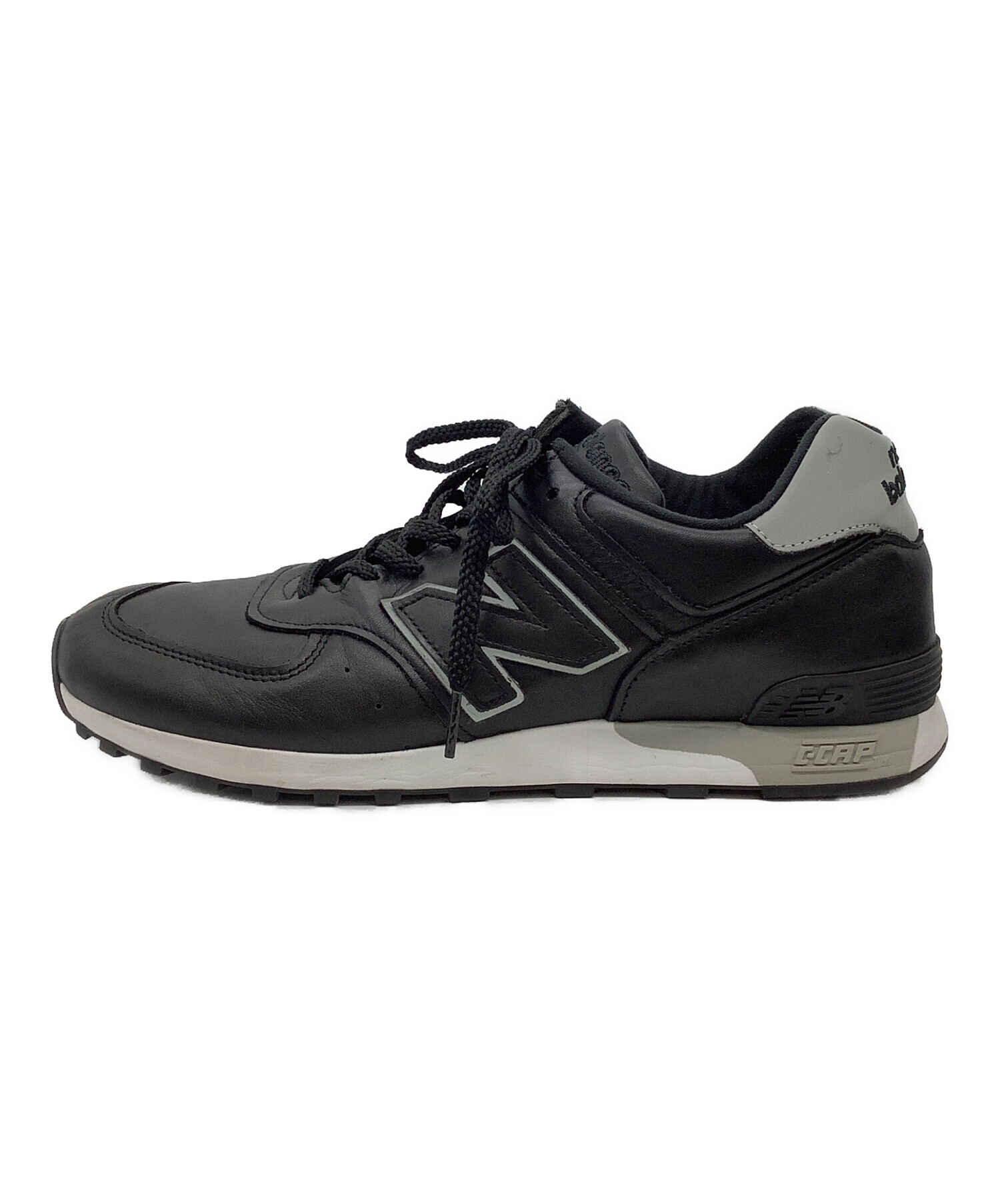 中古・古着通販】NEW BALANCE (ニューバランス) レザースニーカー