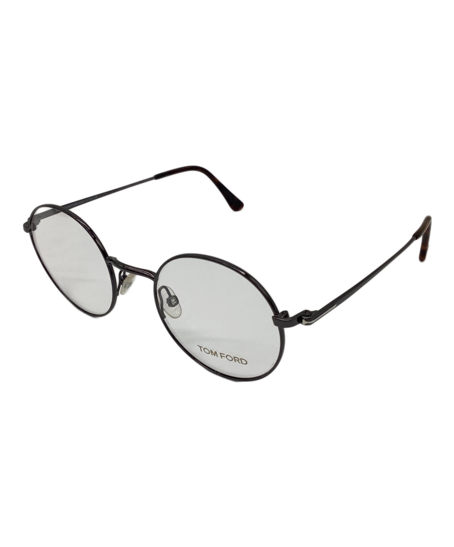 TOM FORD 伊達メガネ 中古・古着通販】TOM FORD (トムフォード) 伊達眼鏡 ブラウン