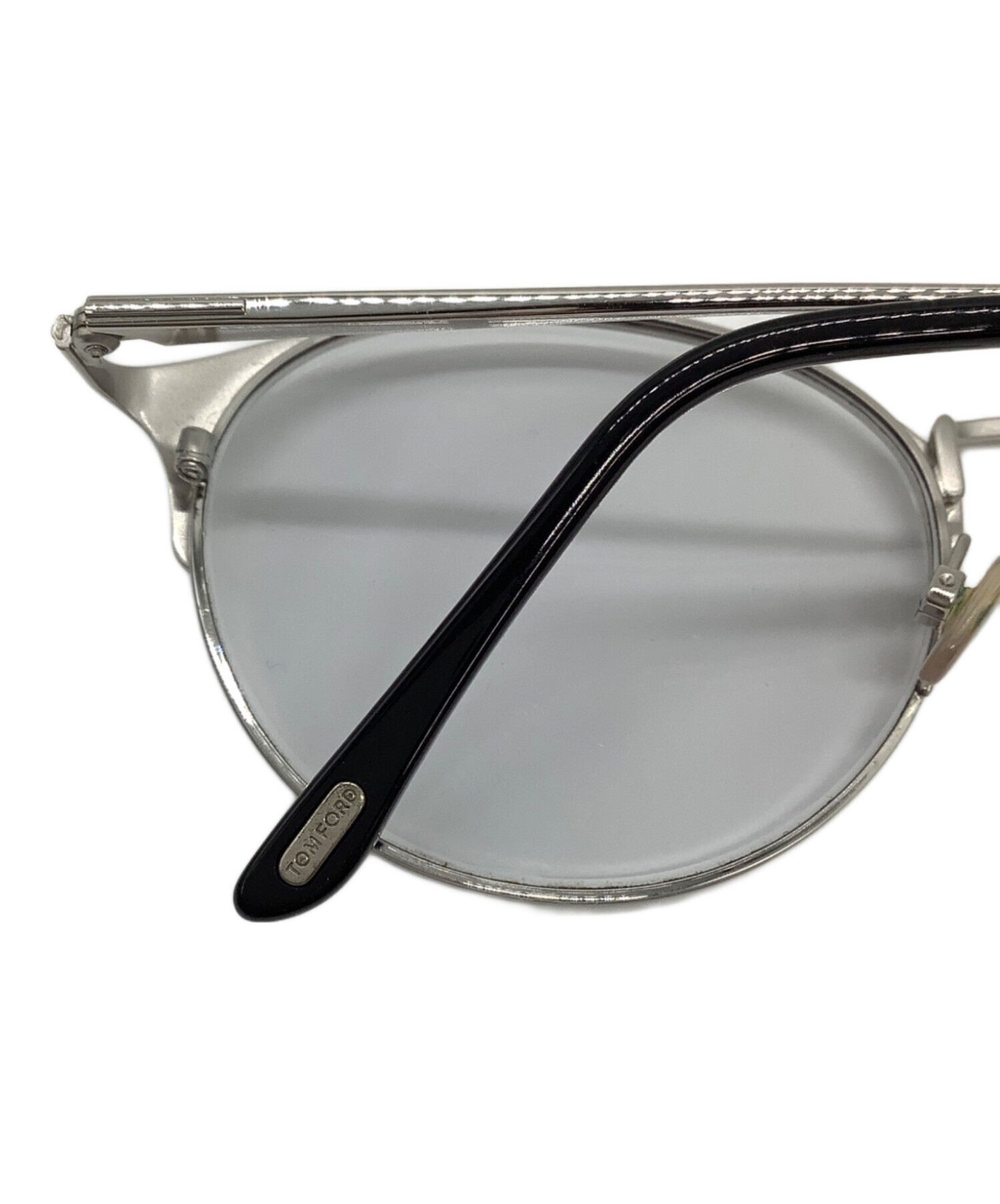 中古・古着通販】TOM FORD (トムフォード) 伊達眼鏡 シルバー