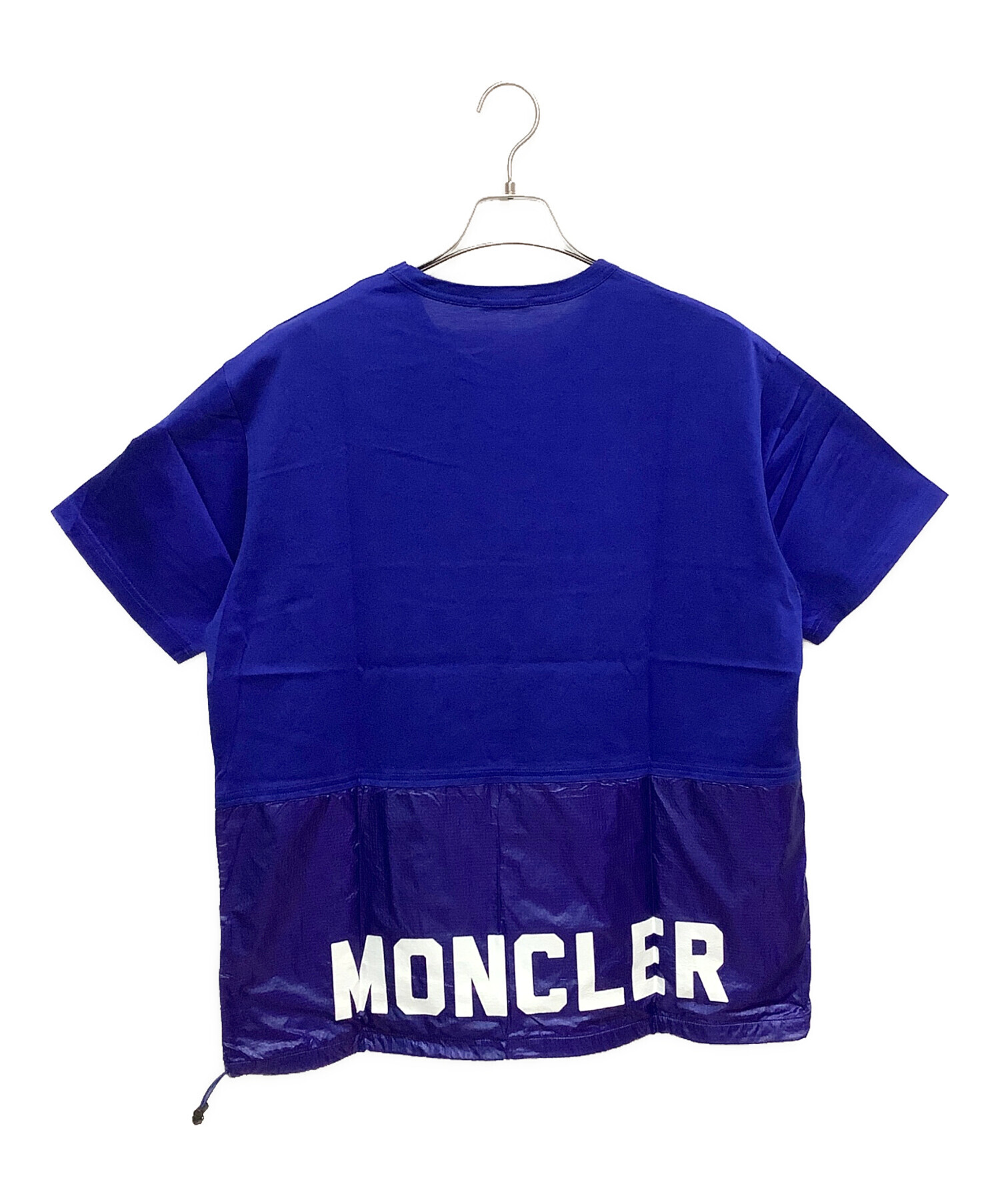 中古・古着通販】MONCLER (モンクレール) 半袖カットソー ブルー