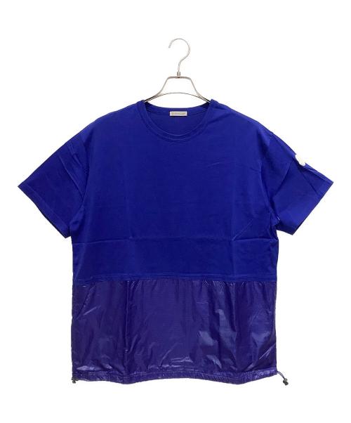 Moncler 半袖 中古・古着通販】MONCLER (モンクレール) 半袖カットソー ブルー