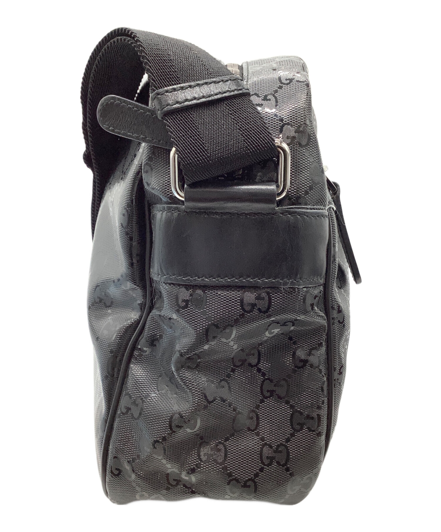 中古・古着通販】GUCCI (グッチ) ショルダーバッグ ブラック｜ブランド