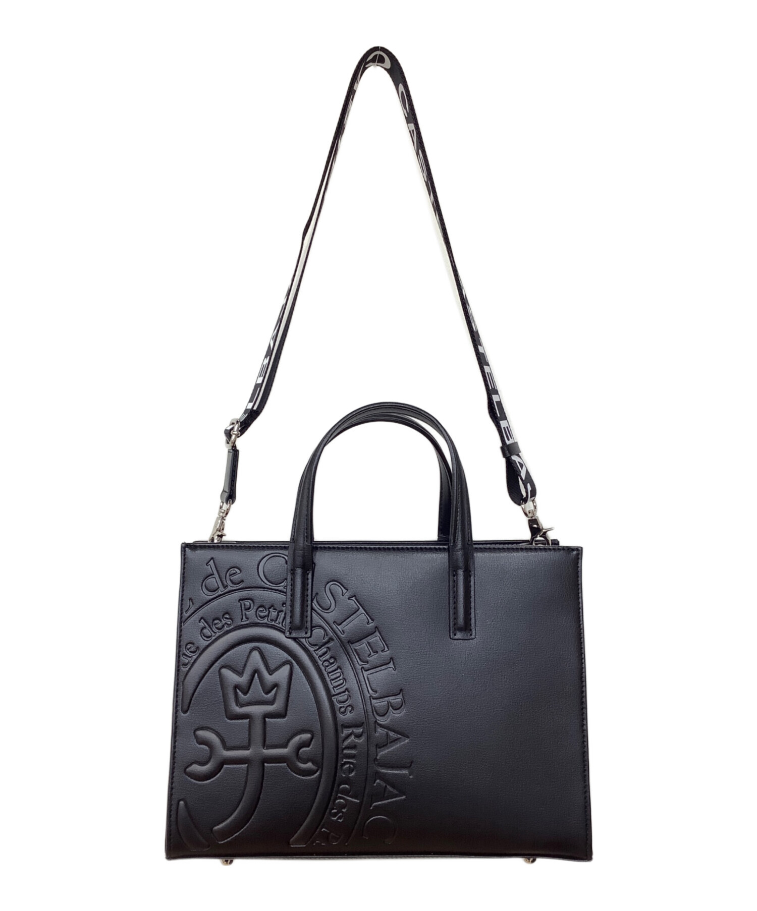 【新品未使用】CASTELBAJACカステルバジャック スリムフィット ブラック 中古・古着通販】CASTELBAJAC (カステルバジャック) 2WAYショルダー