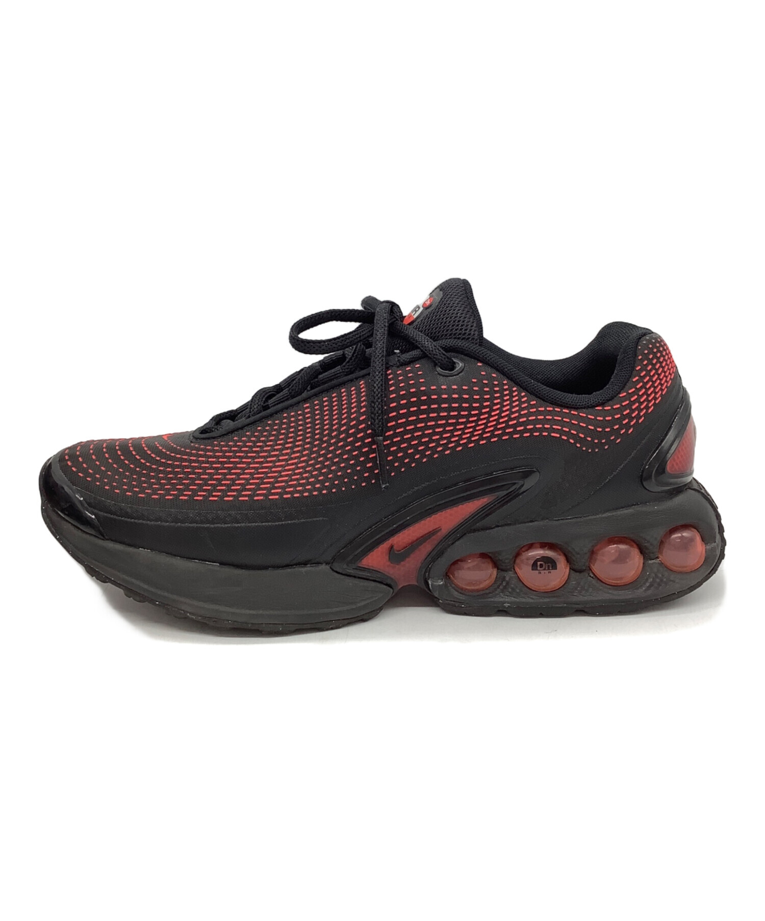 中古・古着通販】NIKE (ナイキ) AIR MAX DN ESSENTIAL ブラック×レッド 