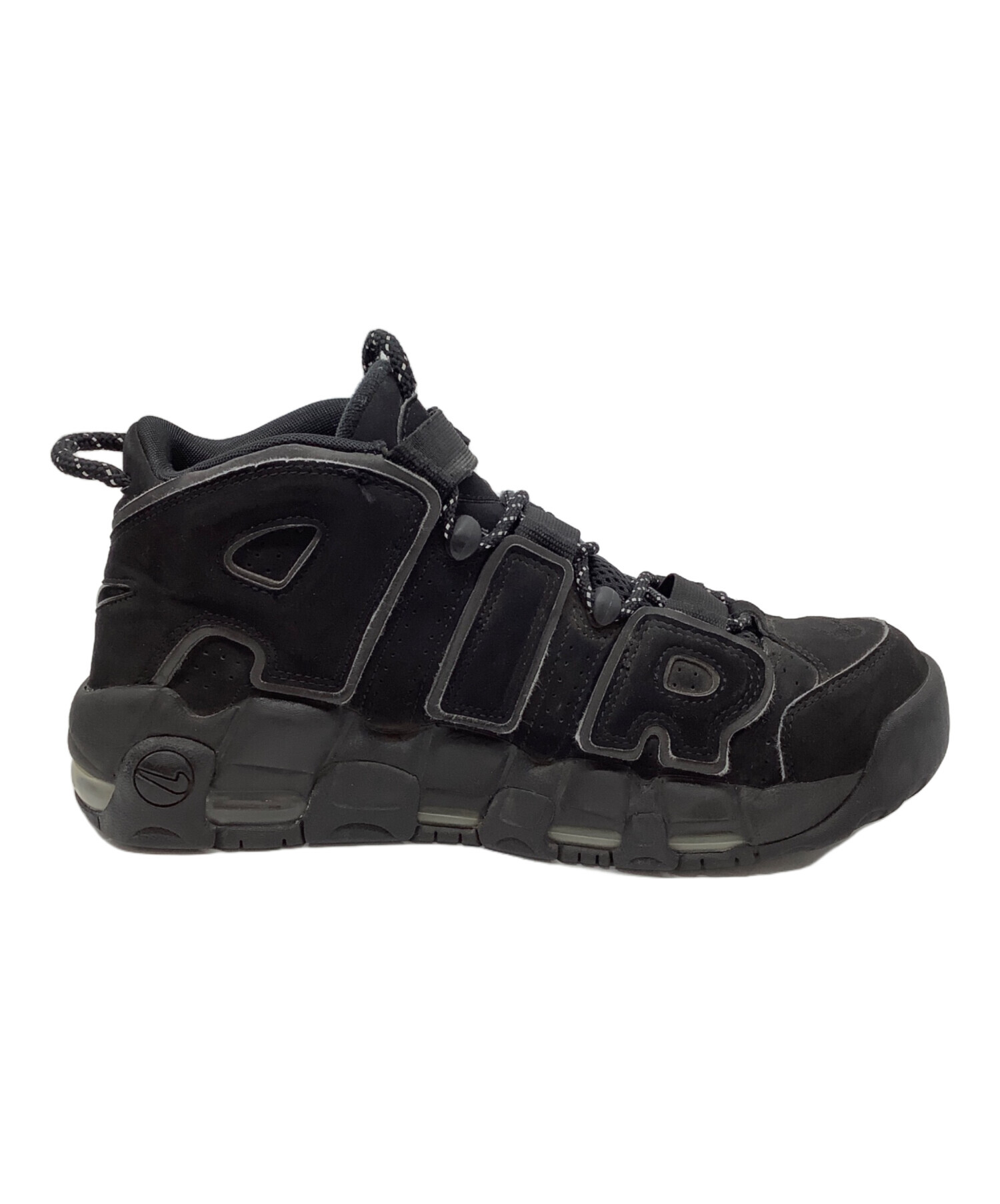 中古・古着通販】NIKE (ナイキ) AIR MORE UP TEMPO ブラック サイズ:26 