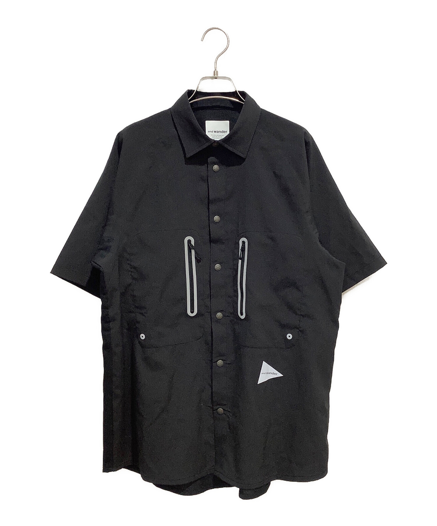 中古・古着通販】and wander (アンドワンダー) tech short sleeve