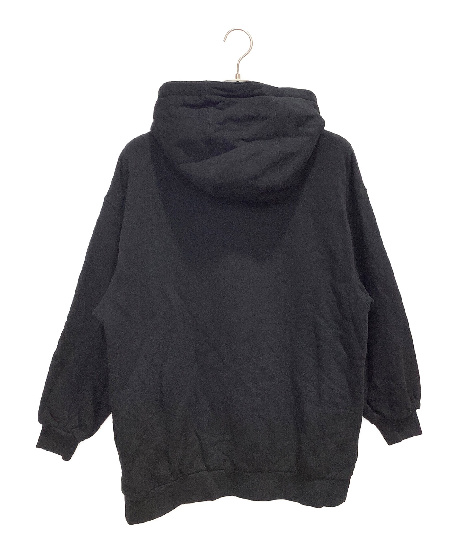 中古・古着通販】GUCCI (グッチ) プルオーバーパーカー ブラック
