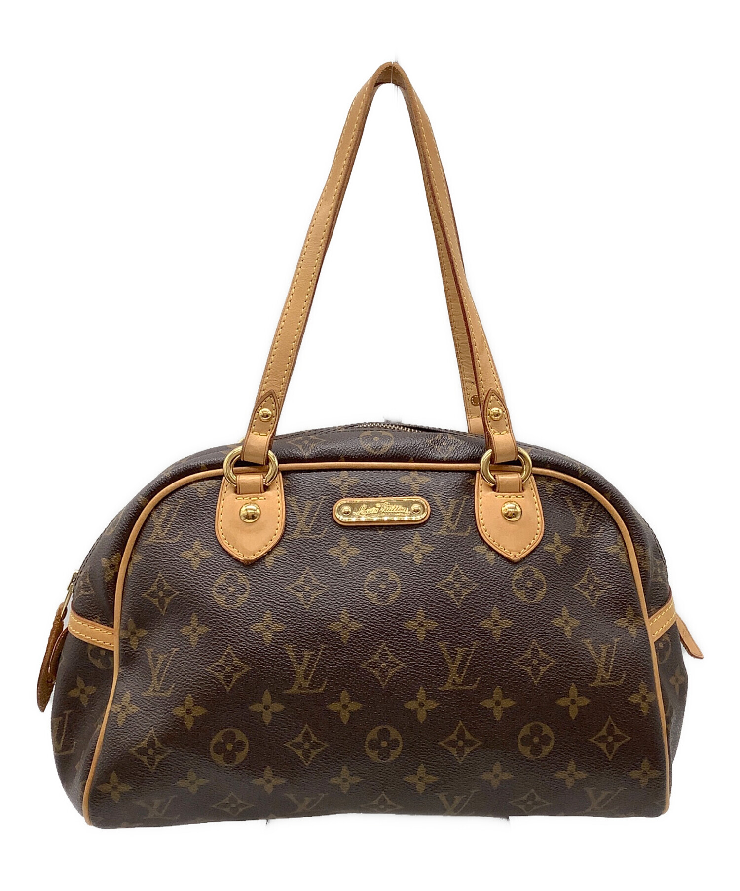 【難あり】ルイ ヴィトン モノグラム モントルグイユPM ハンドバッグ 【中古】 中古・古着通販】LOUIS VUITTON (ルイ ヴィトン) モノグラム