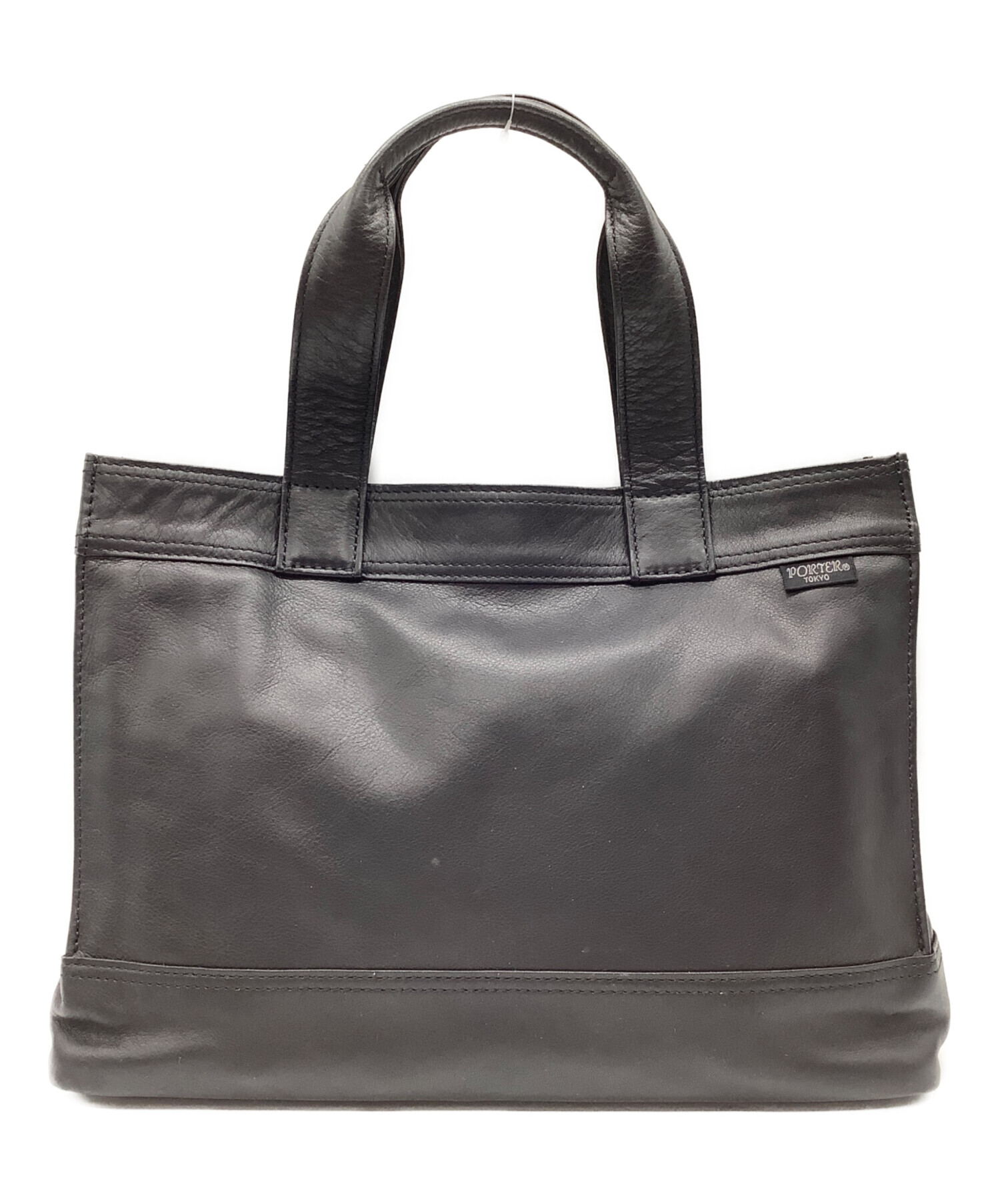 中古・古着通販】PORTER (ポーター) レザーハンドバッグ｜ブランド
