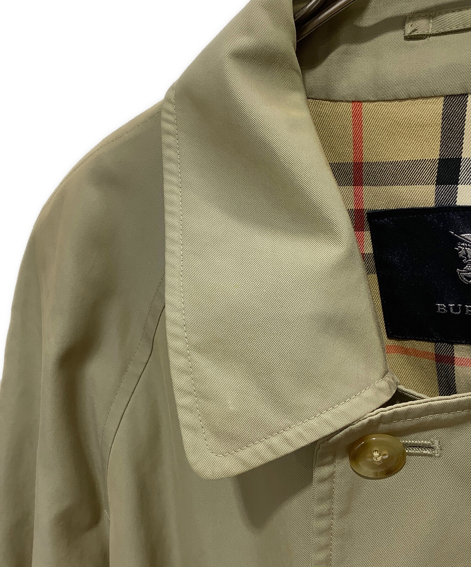 BURBERRY London バーバリーロンドンバルマカーンコート 比翼ボタン 中古・古着通販】BURBERRY LONDON (バーバリーロンドン) バルマカーン