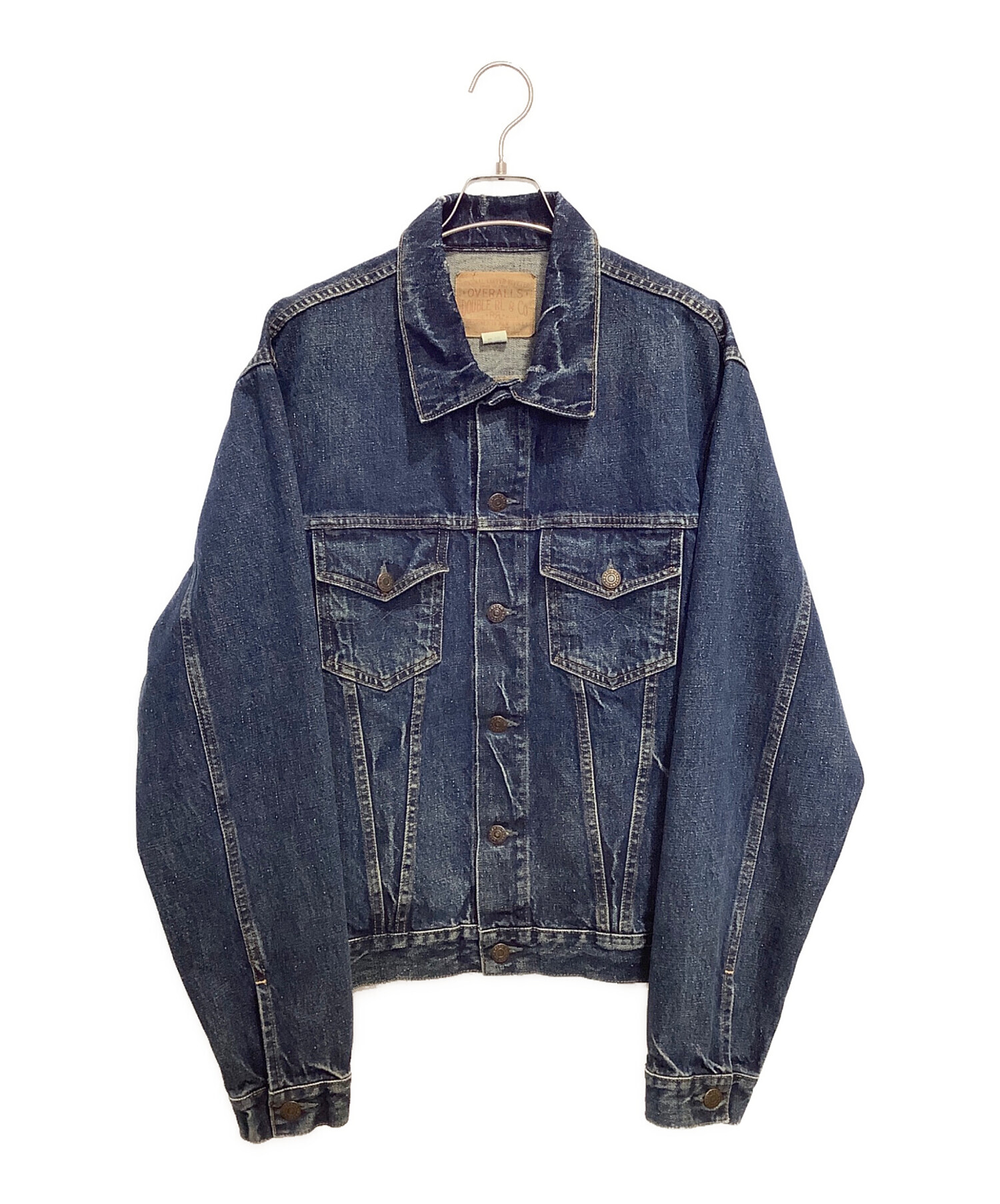 RRL アメリカ製 インディゴデニムジャケット 3rd S ダブルアールエル 中古・古着通販】RRL (ダブルアールエル) 3rdタイプデニムジャケット
