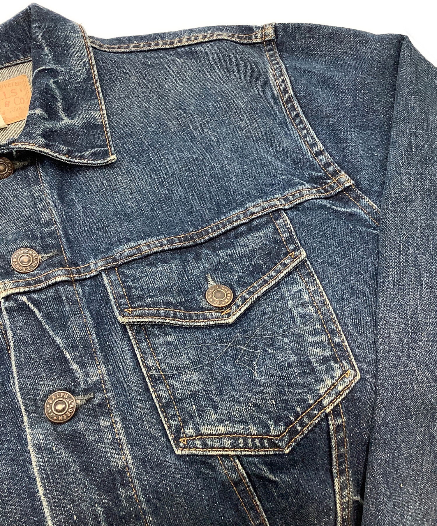 中古・古着通販】RRL (ダブルアールエル) 3rdタイプデニムジャケット