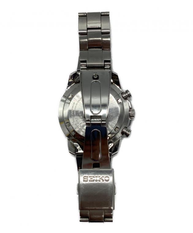 中古・古着通販】SEIKO (セイコー) クロノグラフ 腕時計 ホワイト