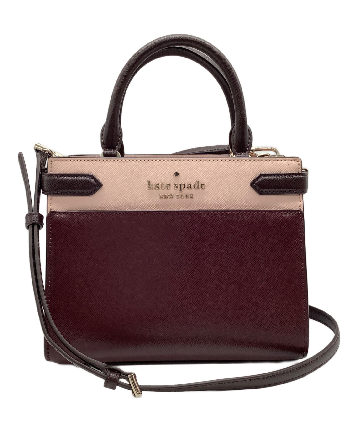 中古・古着通販】Kate Spade (ケイトスペード) 2WAYバッグ ボルドー