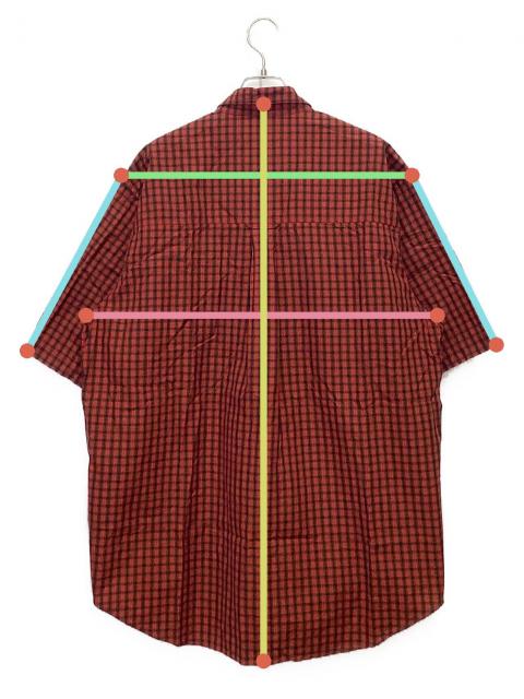 中古・古着通販】BALENCIAGA (バレンシアガ) チェック ボタンダウン