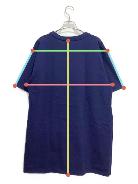 中古・古着通販】GUCCI (グッチ) インターロッキング Tシャツ ネイビー