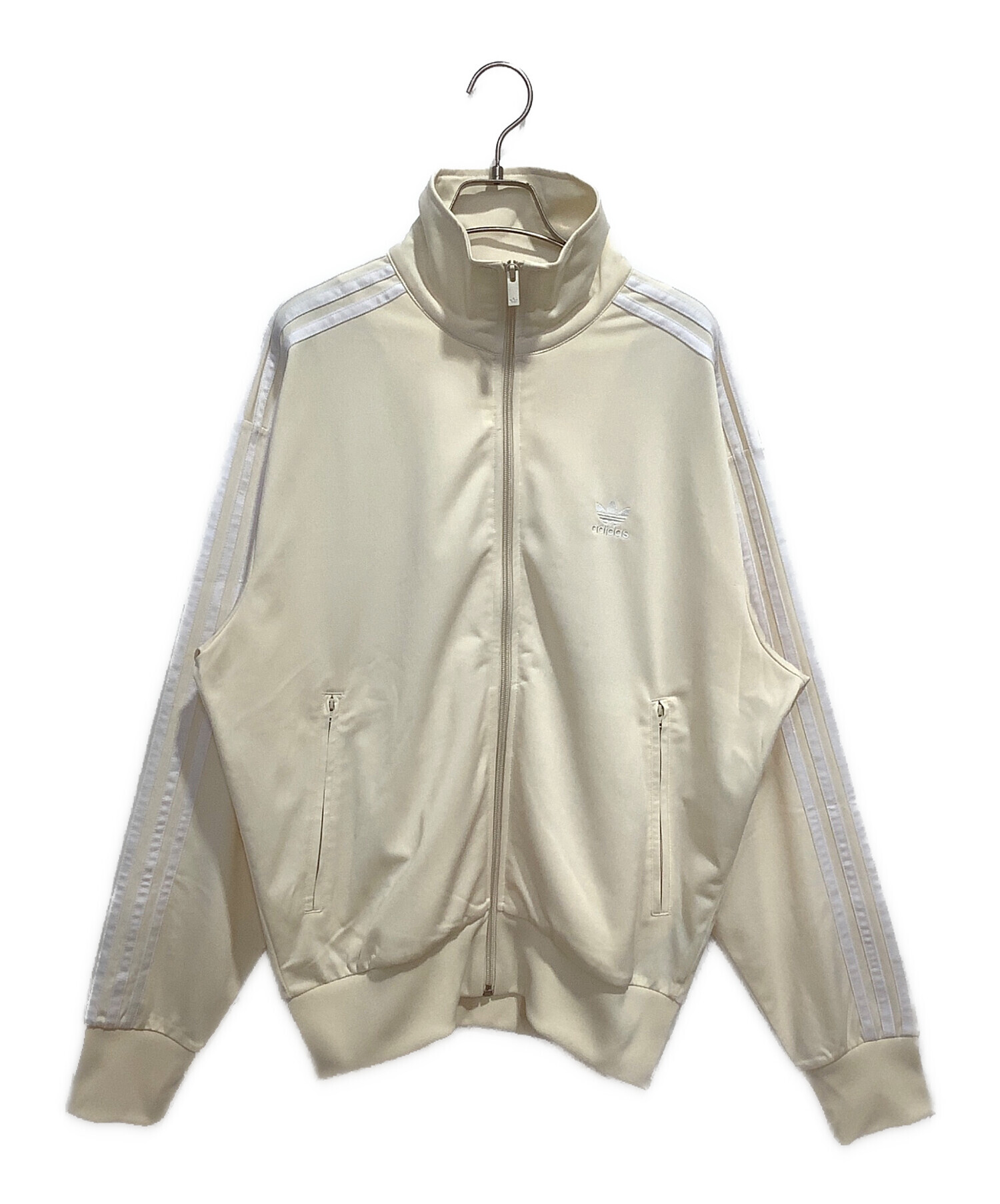 未使用希少色　2XO  アディダス トラックジャケット ベージュ 白 中古・古着通販】adidas (アディダス) トラックジャケット ベージュ