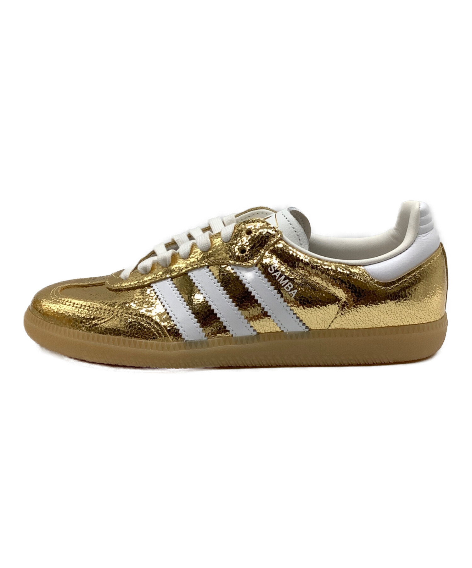 中古・古着通販】adidas (アディダス) SAMBA OG W ゴールド サイズ