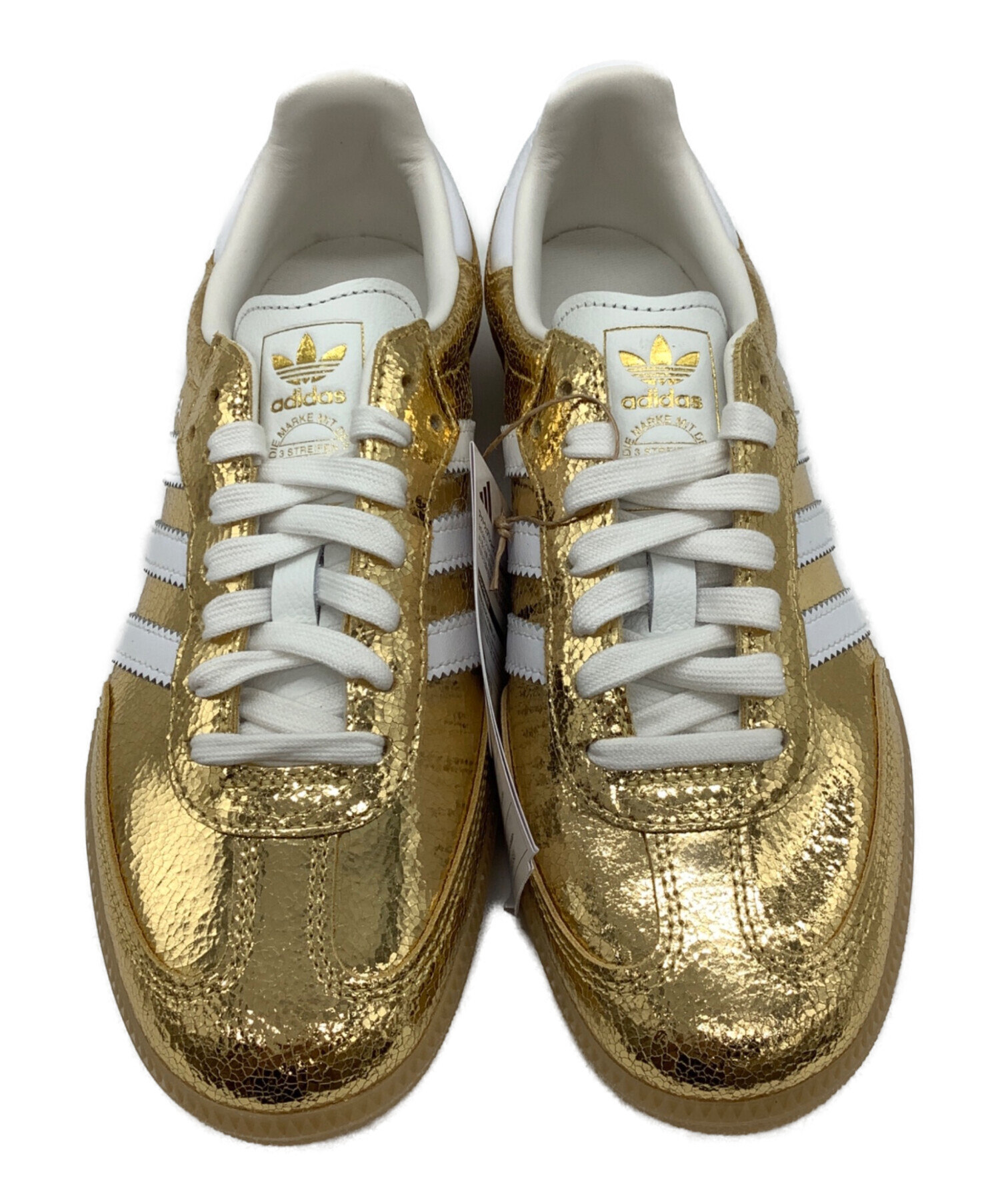 中古・古着通販】adidas (アディダス) SAMBA OG W ゴールド サイズ