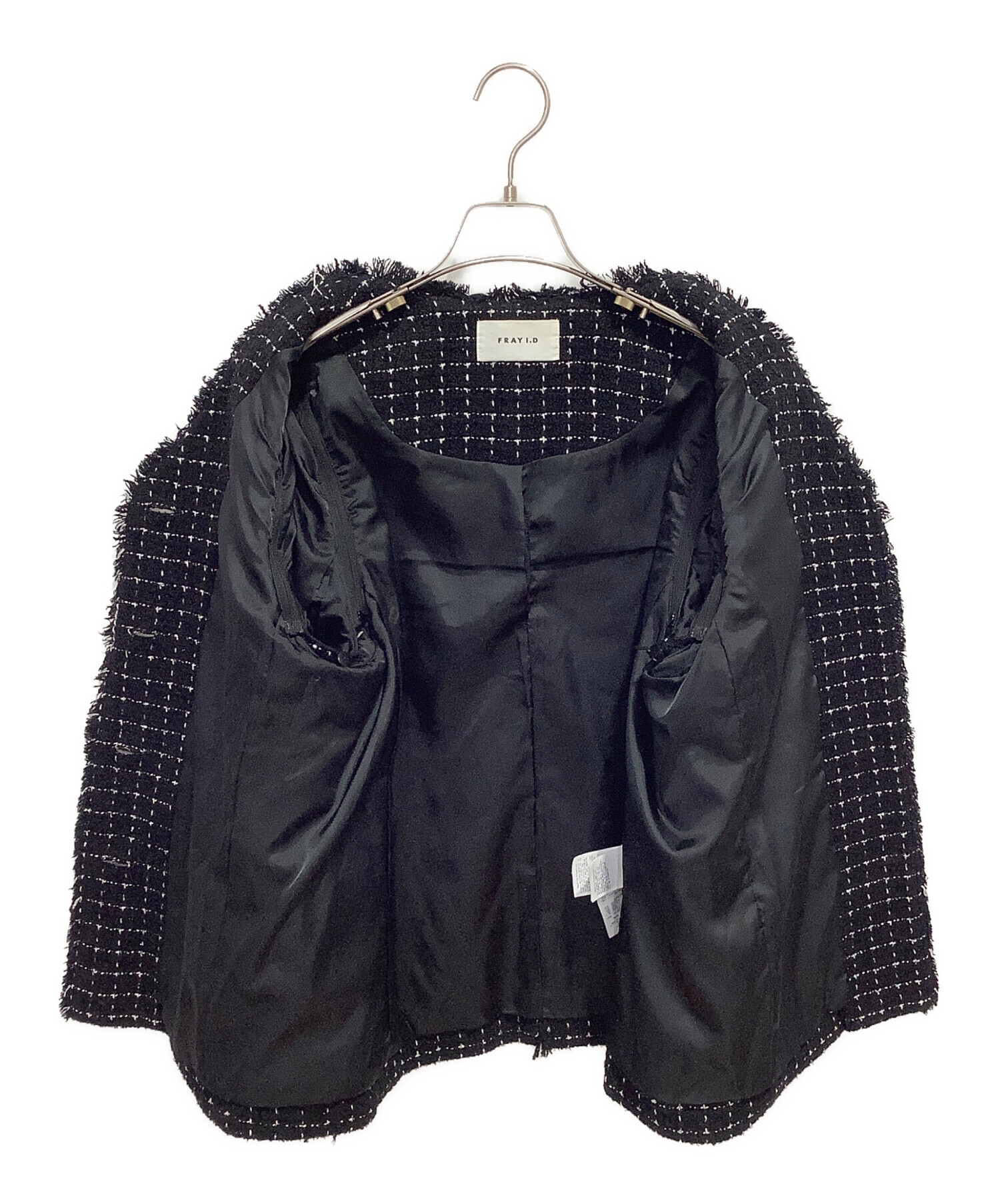 中古・古着通販】FRAY ID (フレイ アイディー) GIOLICA ツイード 2WAY