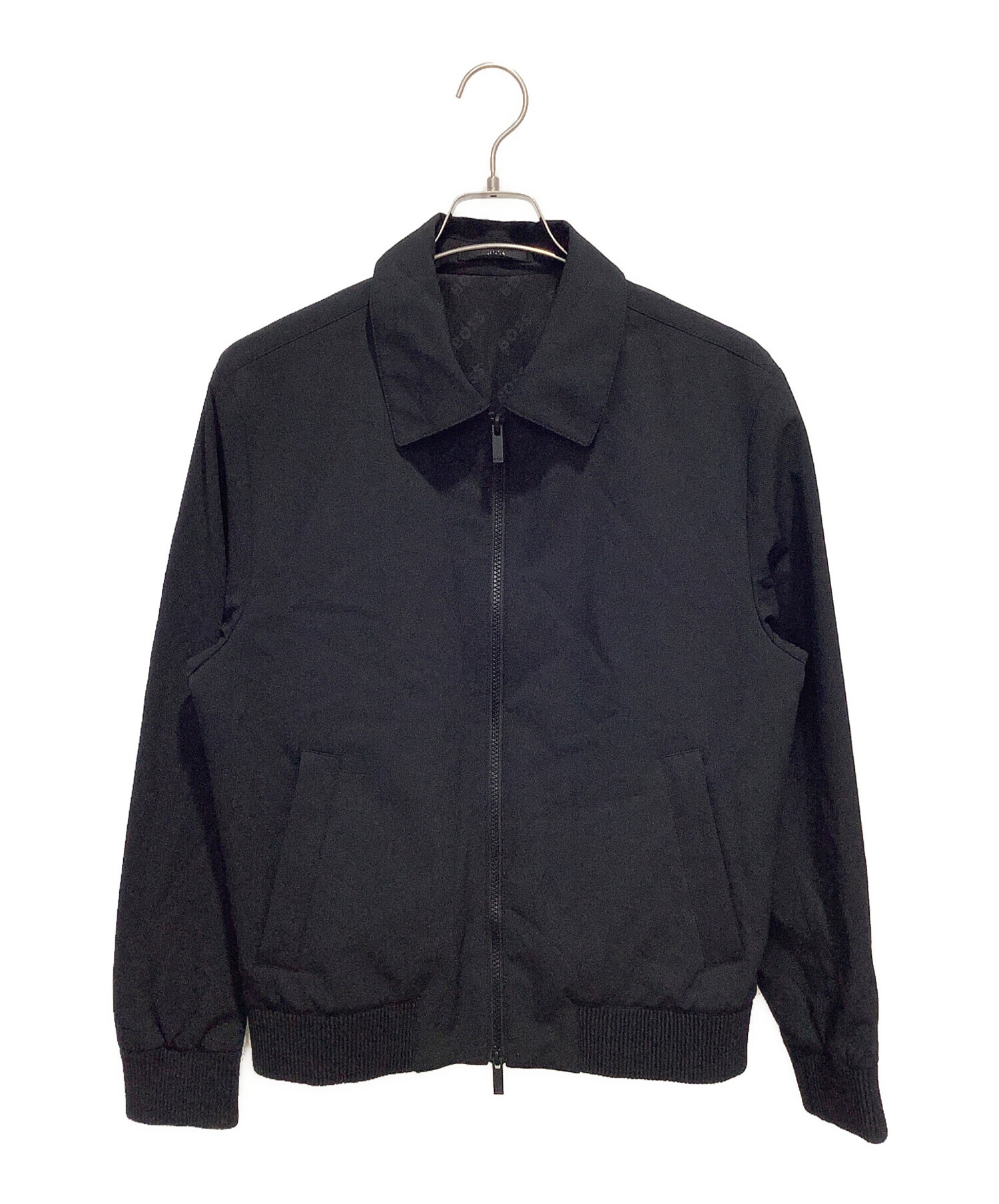 タグ付新品未使用 HUGO BOSS 現行 ウール ジップアップブルゾン XL 中古・古着通販】HUGO BOSS (ヒューゴ ボス) ジップアップブルゾン