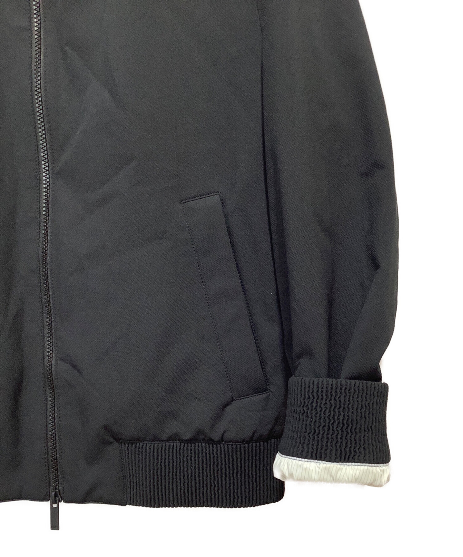 【美品】HUGO BOSS スウェット ブルゾン ジップアップ ジャケット 中古・古着通販】HUGO BOSS (ヒューゴ ボス) ジップアップブルゾン