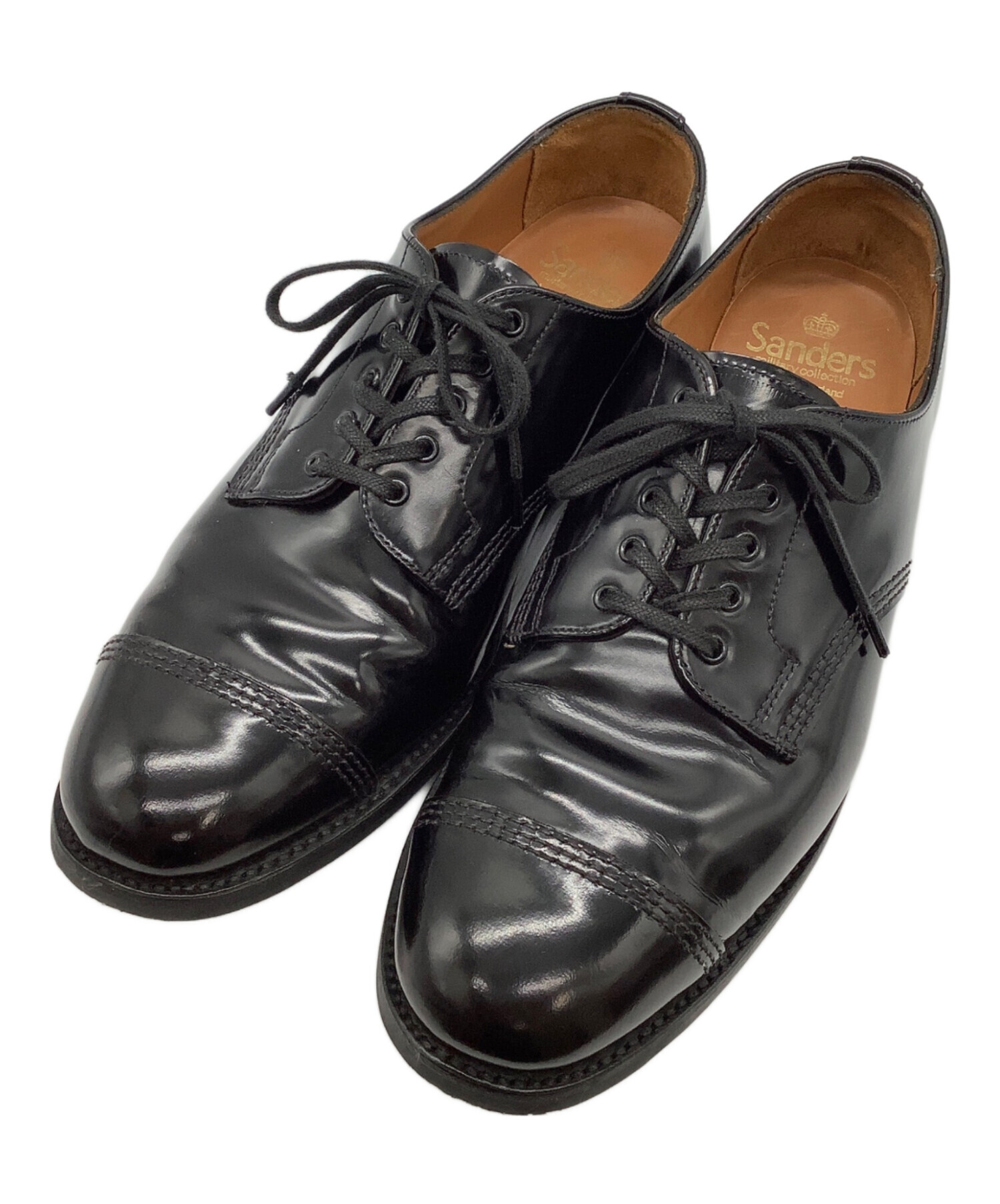 中古・古着通販】SANDERS (サンダース) MILITARY DERBY SHOE ブラック