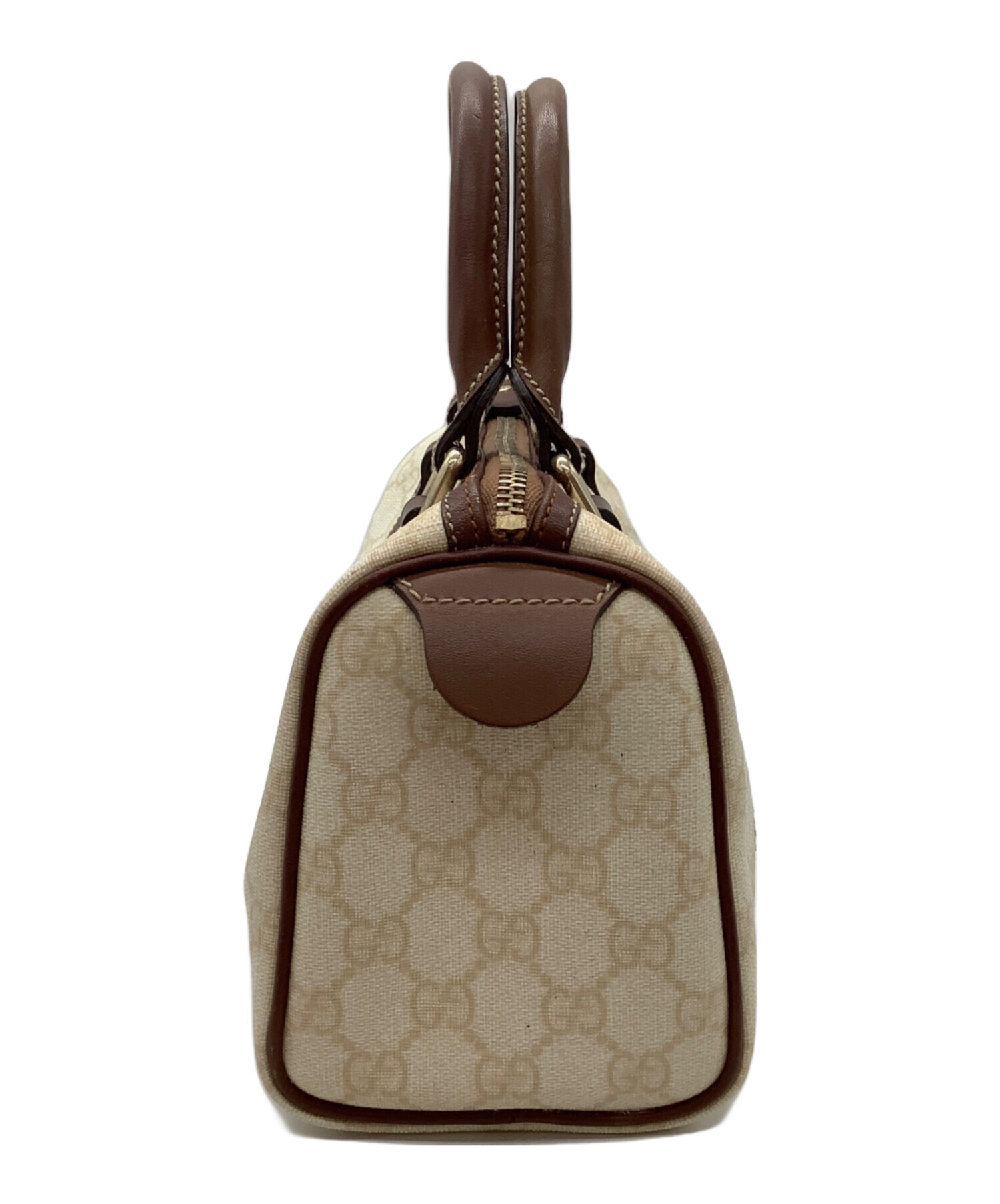 中古・古着通販】GUCCI (グッチ) GGスプリーム ミニボストンバッグ