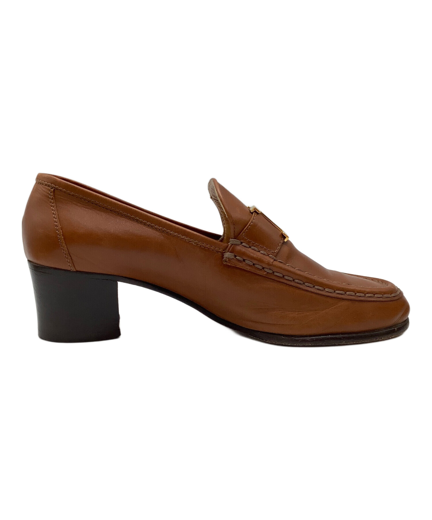 HERMES エルメス エスパ ドリーユHマーク ローファー最終お値引き 中古・古着通販】HERMES (エルメス) コンスタンスHロゴローファー