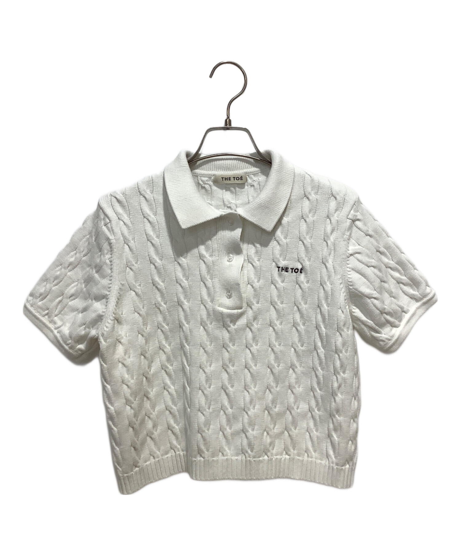 中古・古着通販】the toe (ザ・トゥー) Herald Short Sleeve Polo Knit