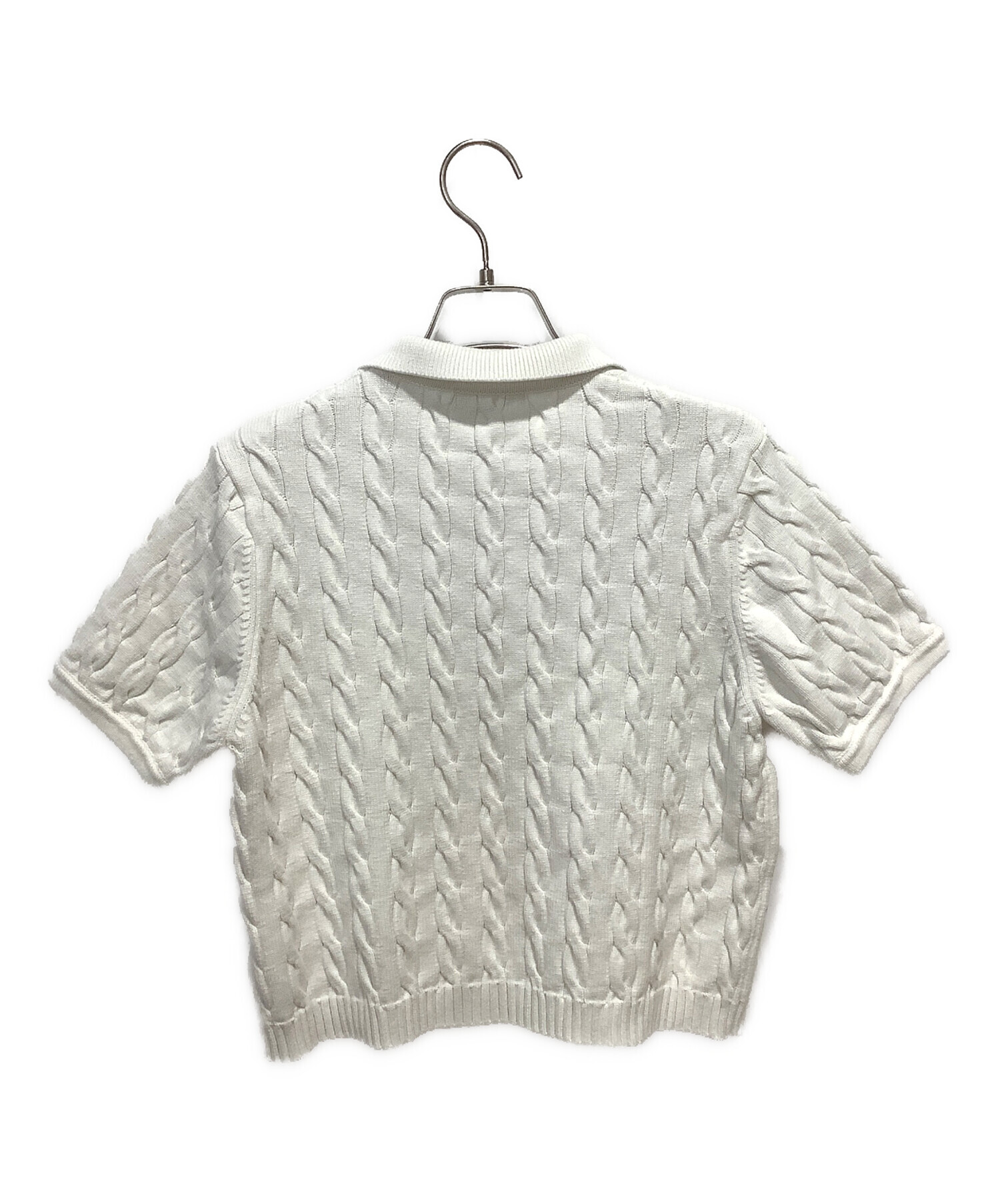 中古・古着通販】the toe (ザ・トゥー) Herald Short Sleeve Polo Knit