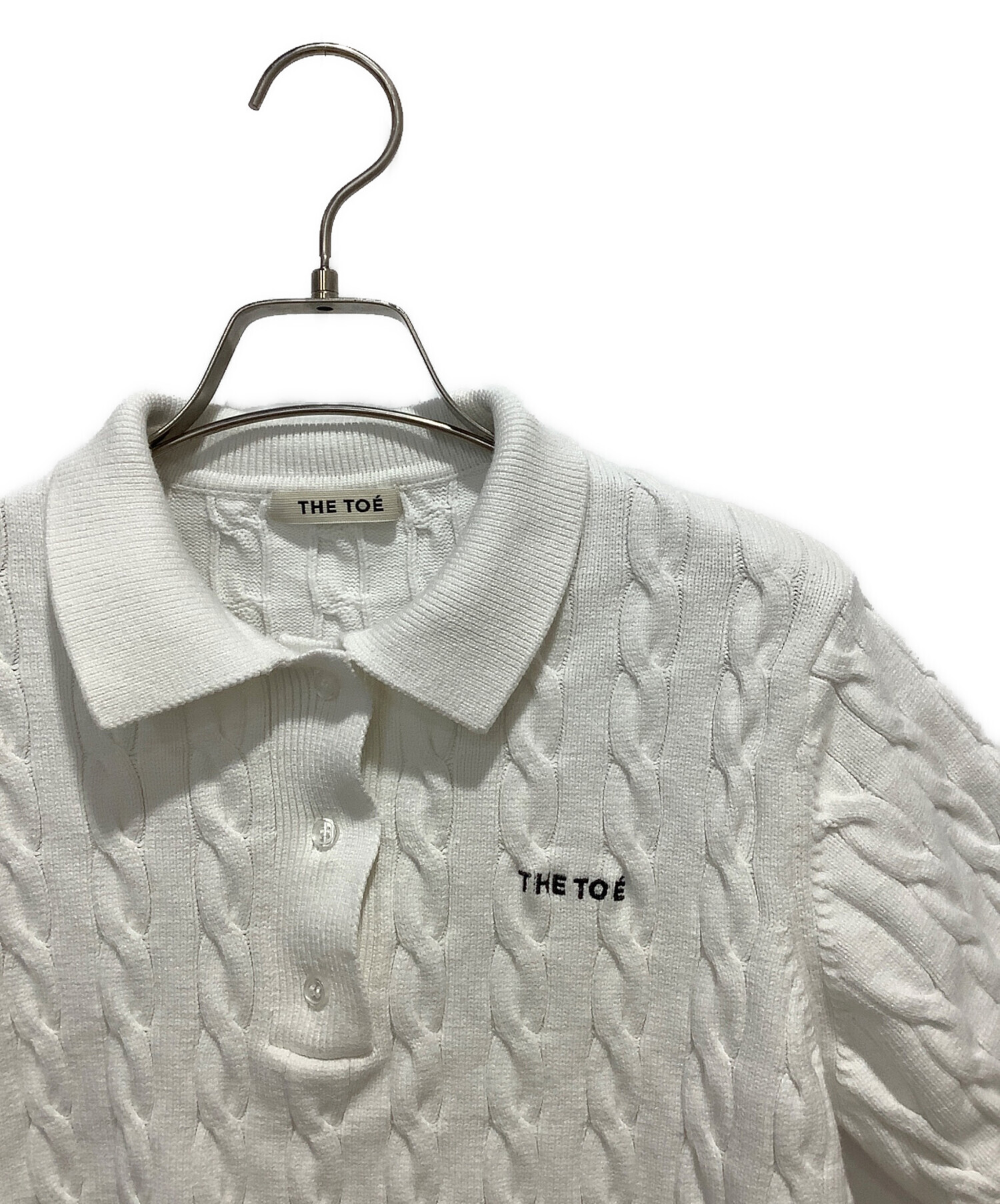 中古・古着通販】the toe (ザ・トゥー) Herald Short Sleeve Polo Knit
